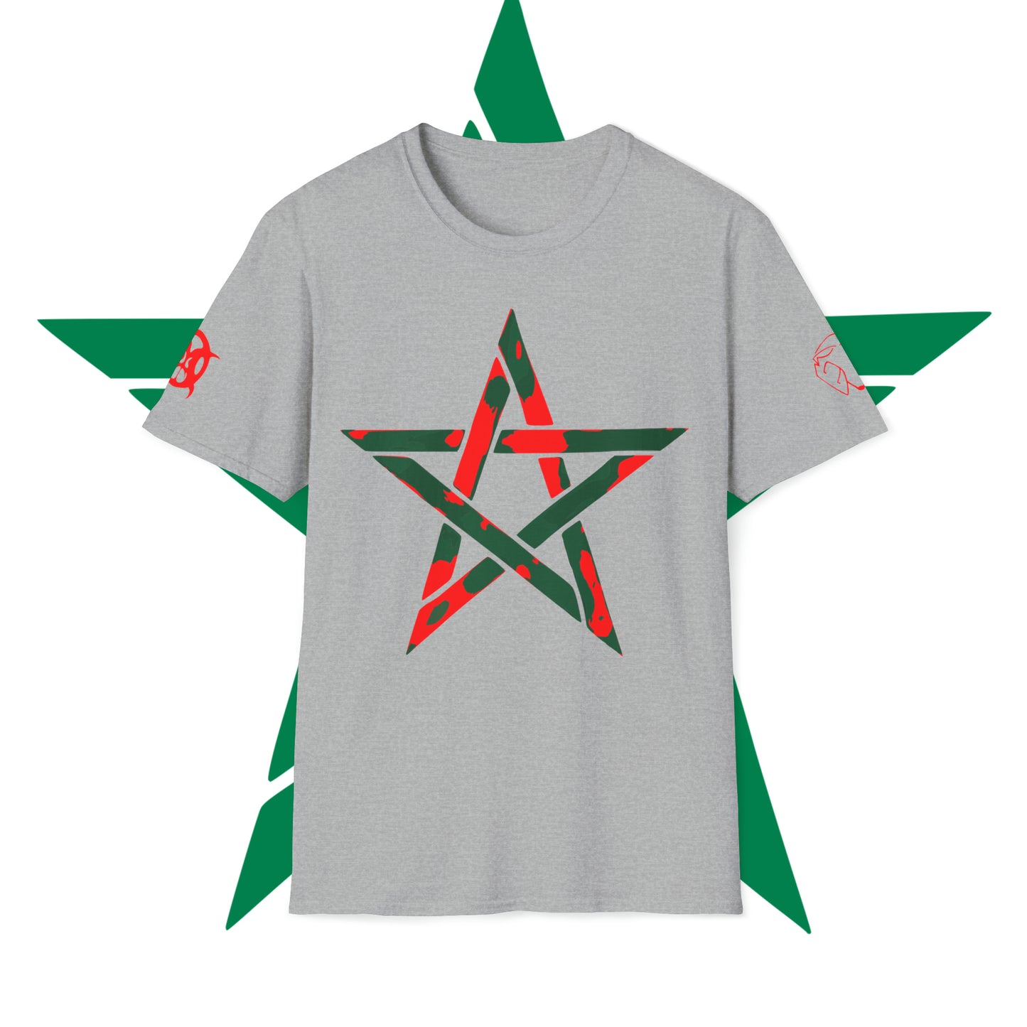 Giant Moroccan Star Green/Red