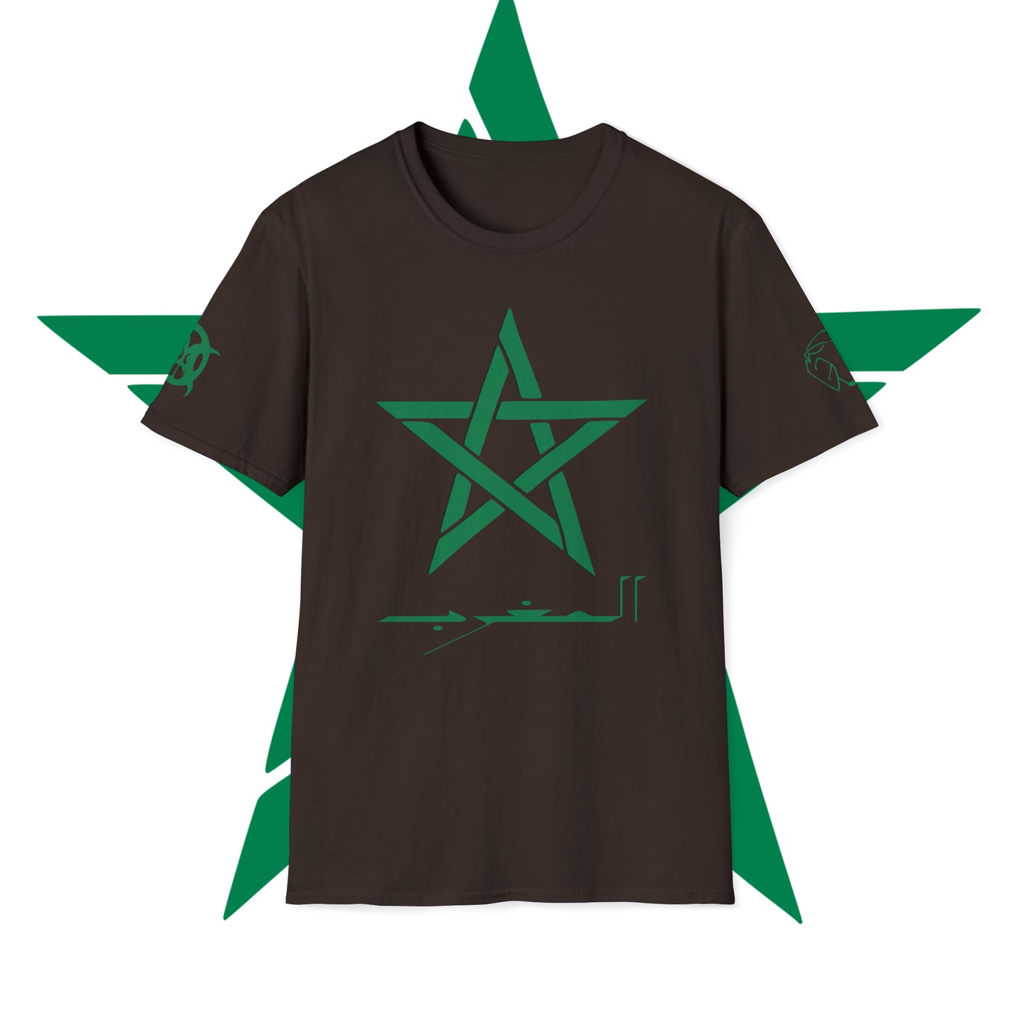 Arabic Moroccan Star Green