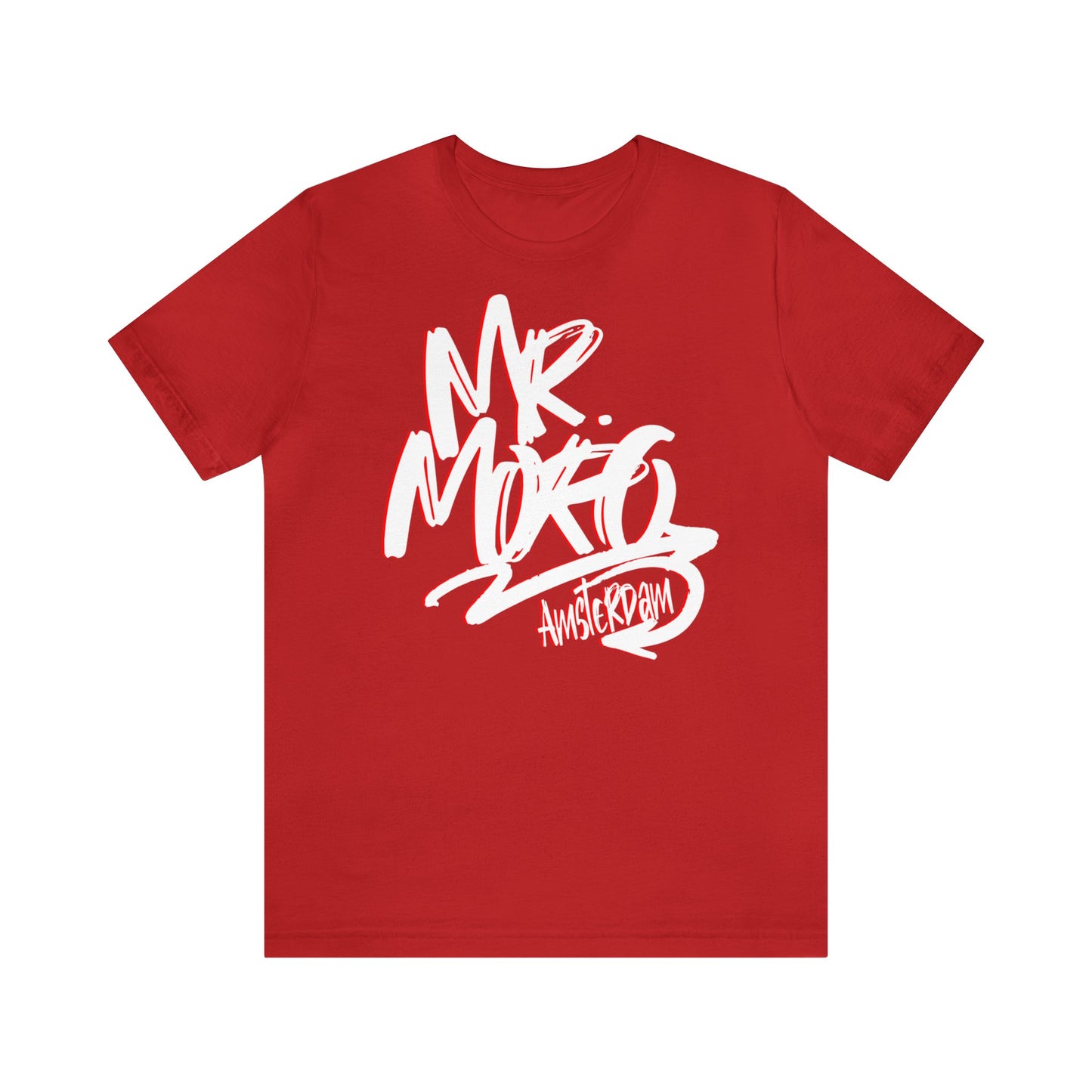 Mr.Moro Graffiti T-shirt White/Red