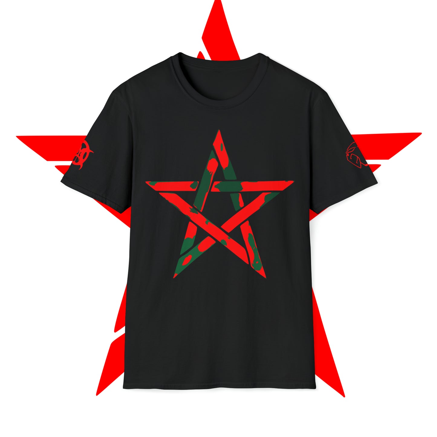 Giant Moroccan Star Red/Green