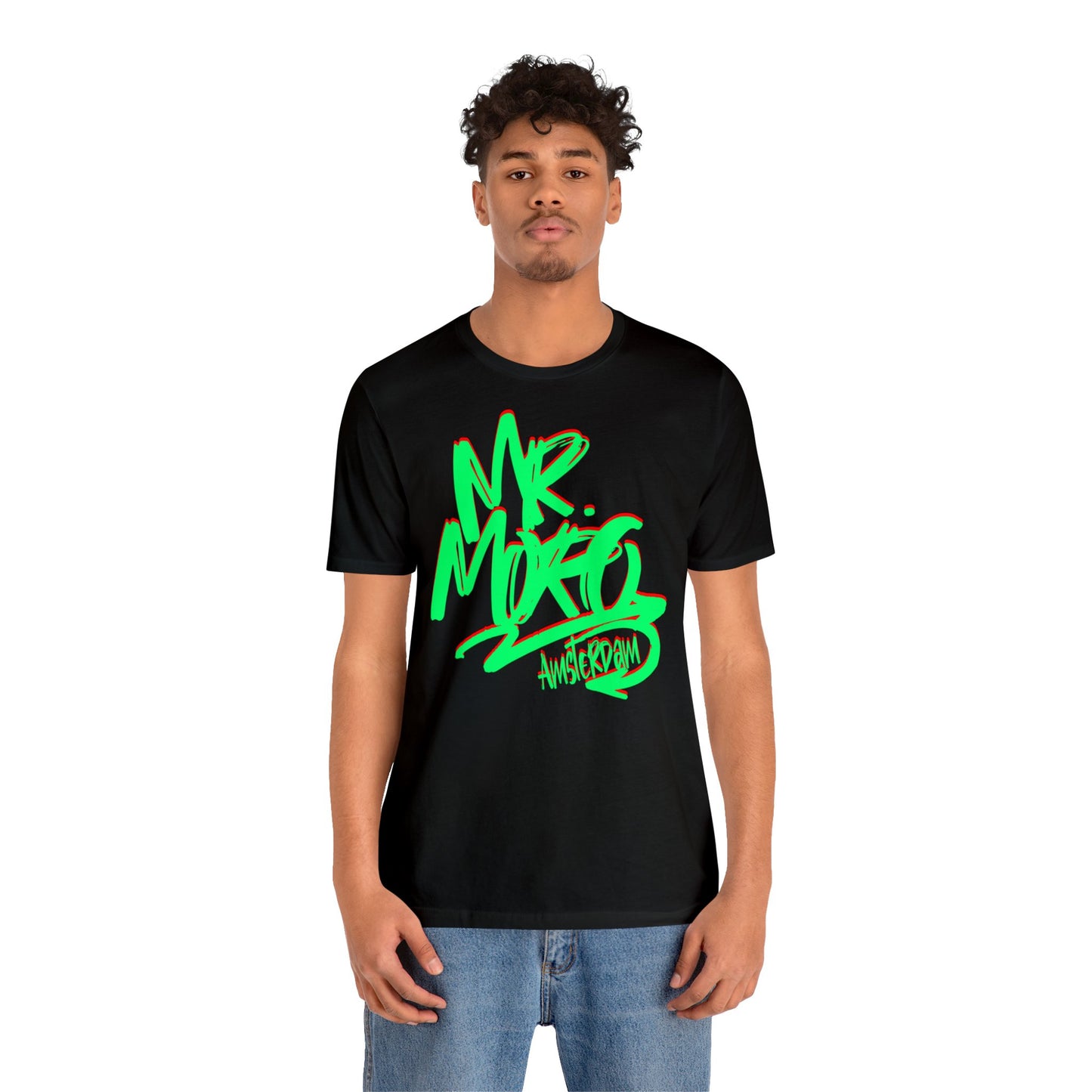 Mr.Moro Graffiti T-shirt Green/Red
