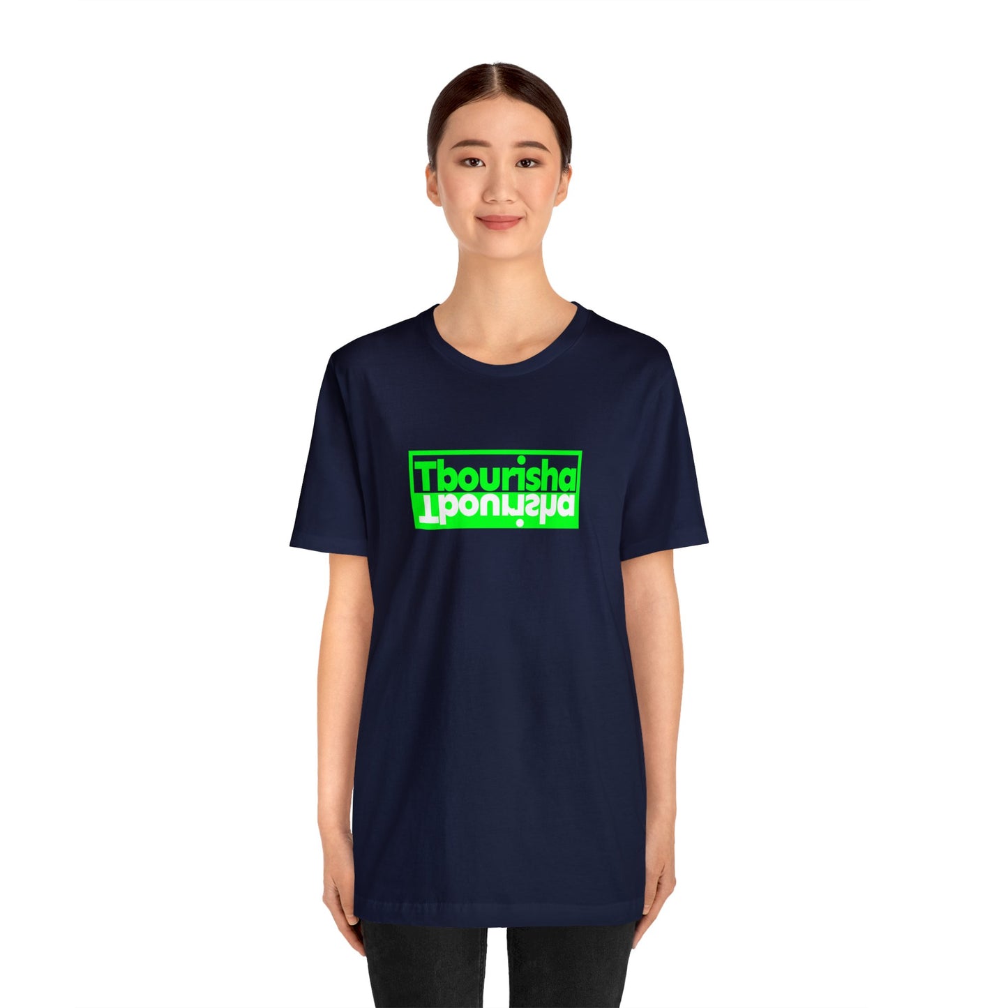 Tbourisha T-shirt Green/White