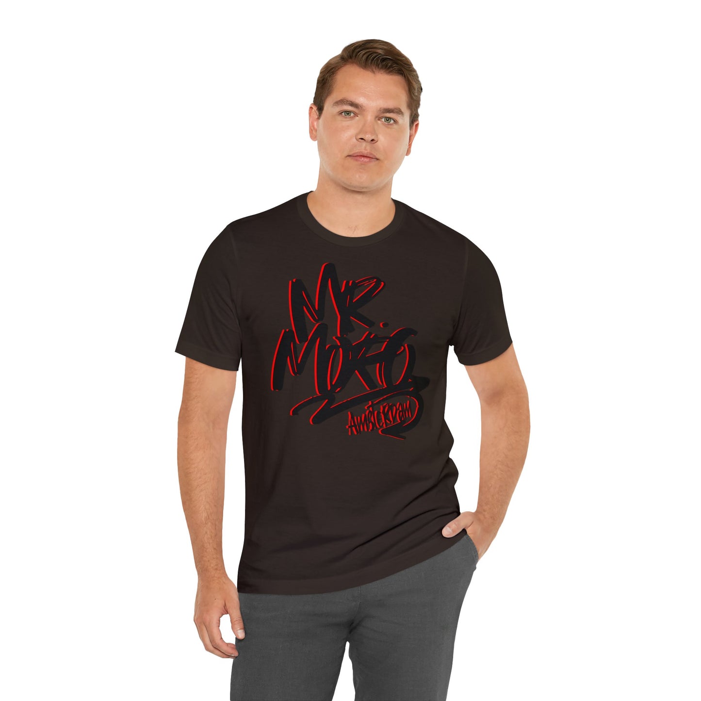 Mr.Moro Graffiti T-shirt Red/Black