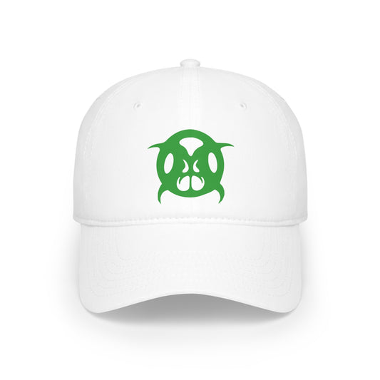 Mr.Moro Logo Green - Low Profile Baseball Cap