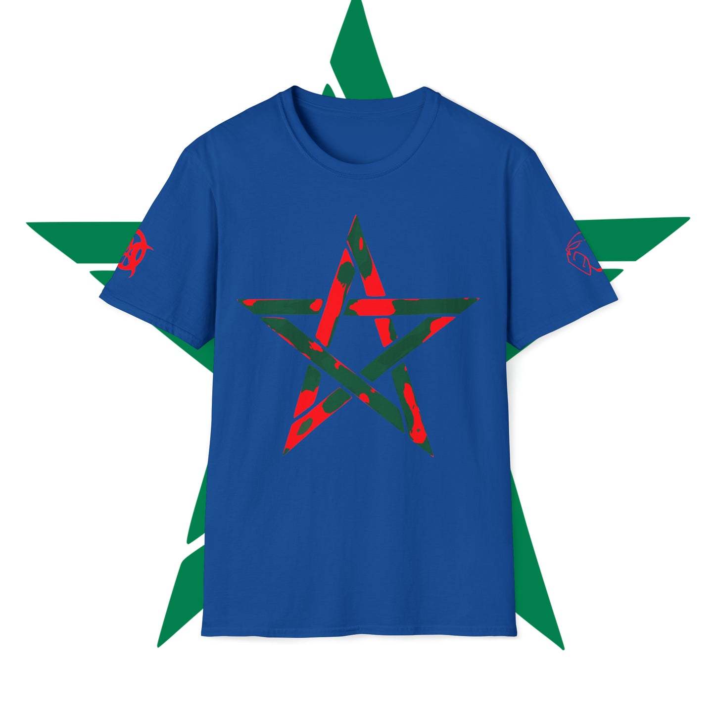 Giant Moroccan Star Green/Red