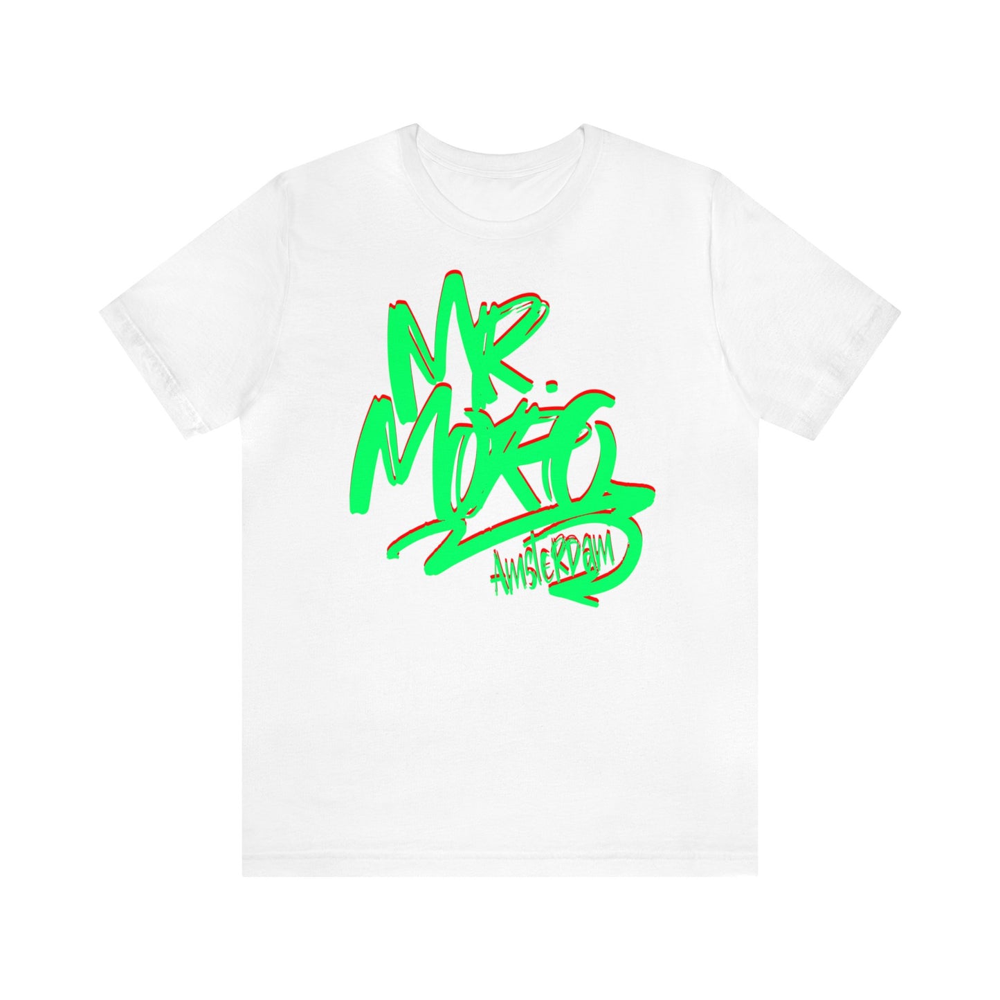 Mr.Moro Graffiti T-shirt Green/Red