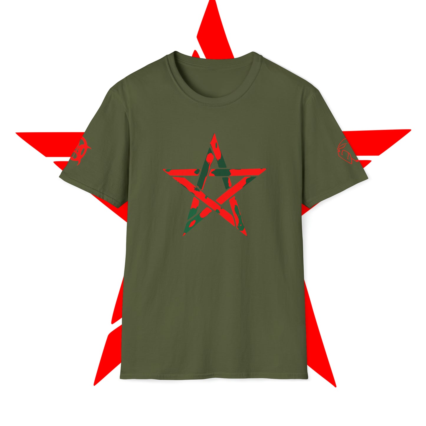 Moroccan Star Red/Green