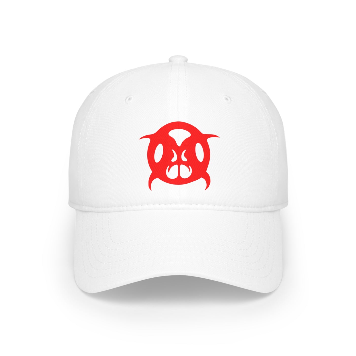 Mr.Moro Logo Red - Low Profile Baseball Cap