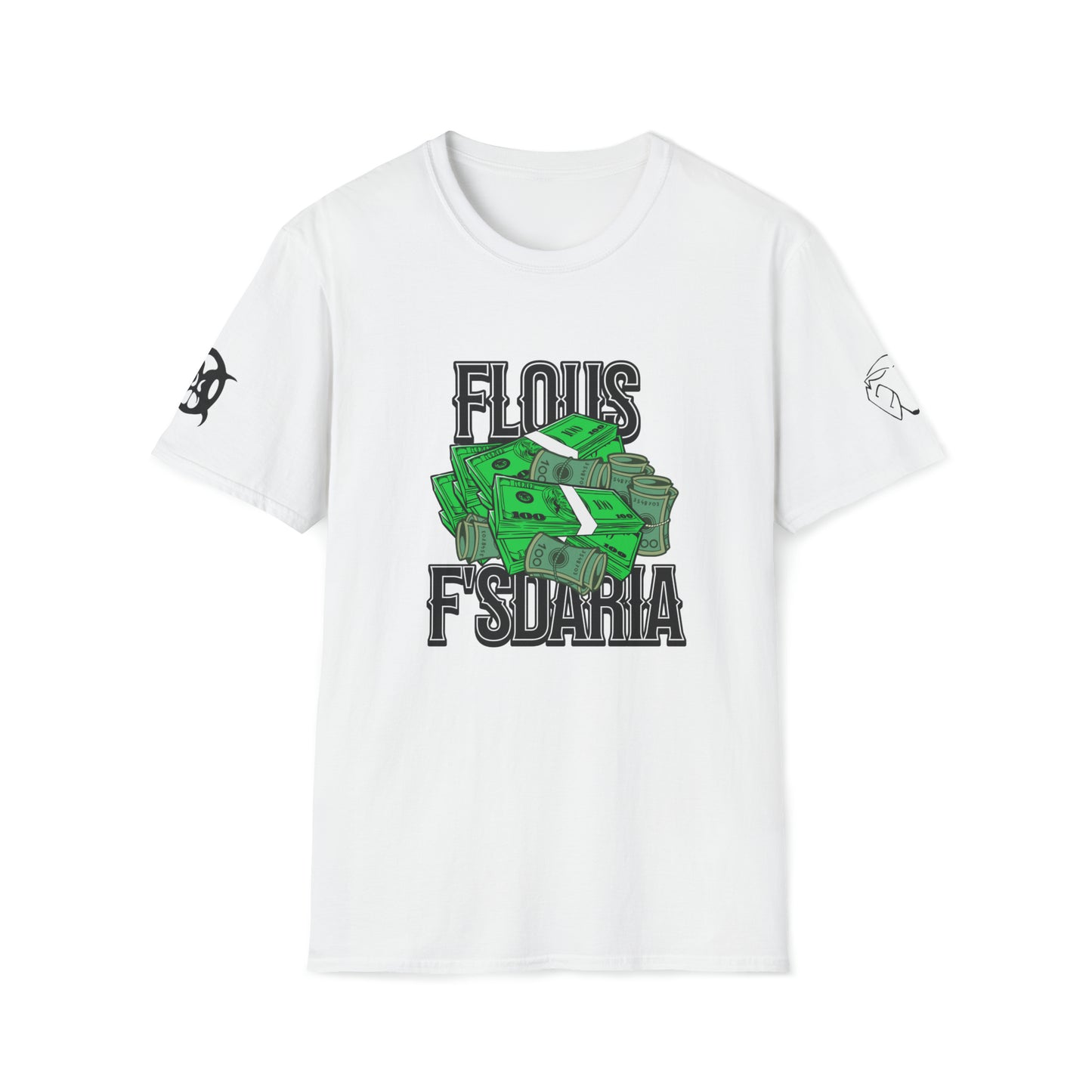 Flous F'sdaria Black Logo