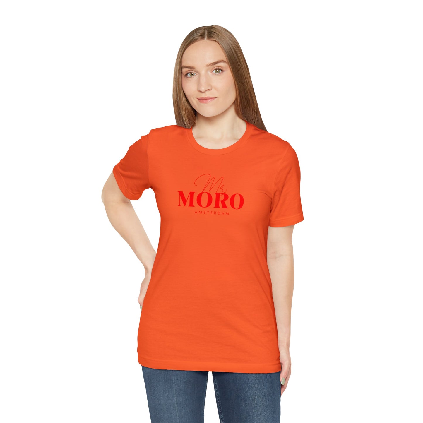 Mr.Moro Amsterdam T-shirt Red