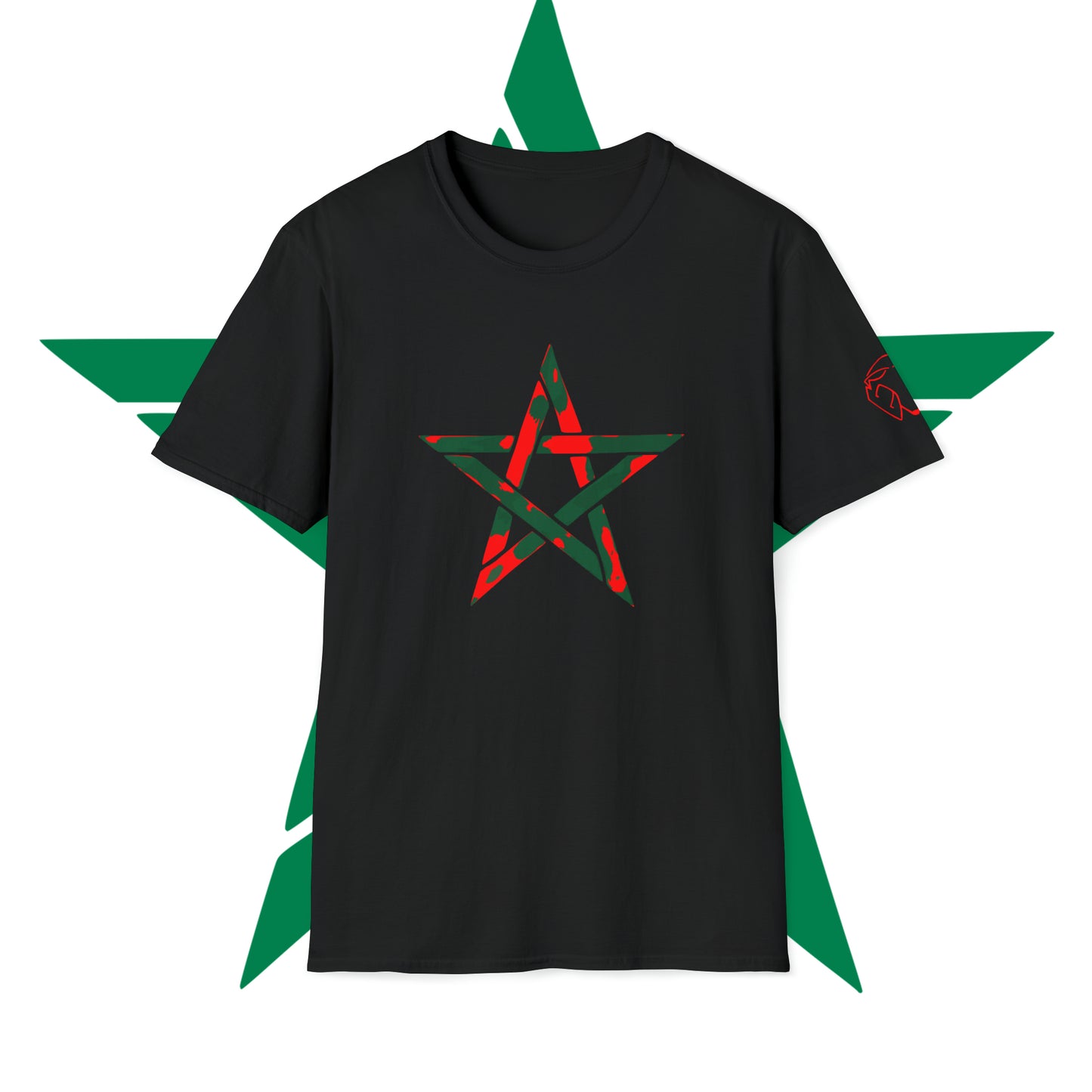 Moroccan Star Green/Red
