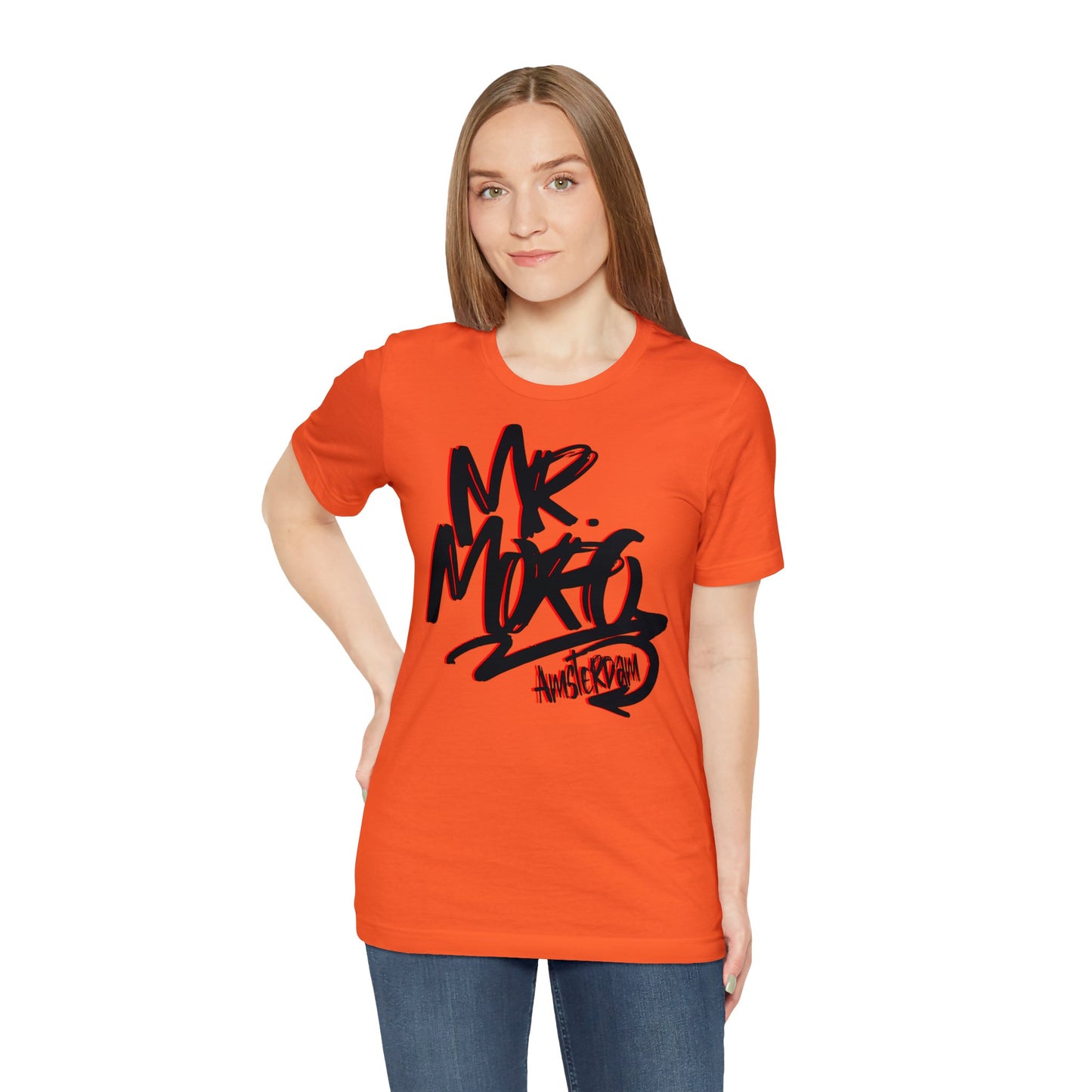 Mr.Moro Graffiti T-shirt Red/Black
