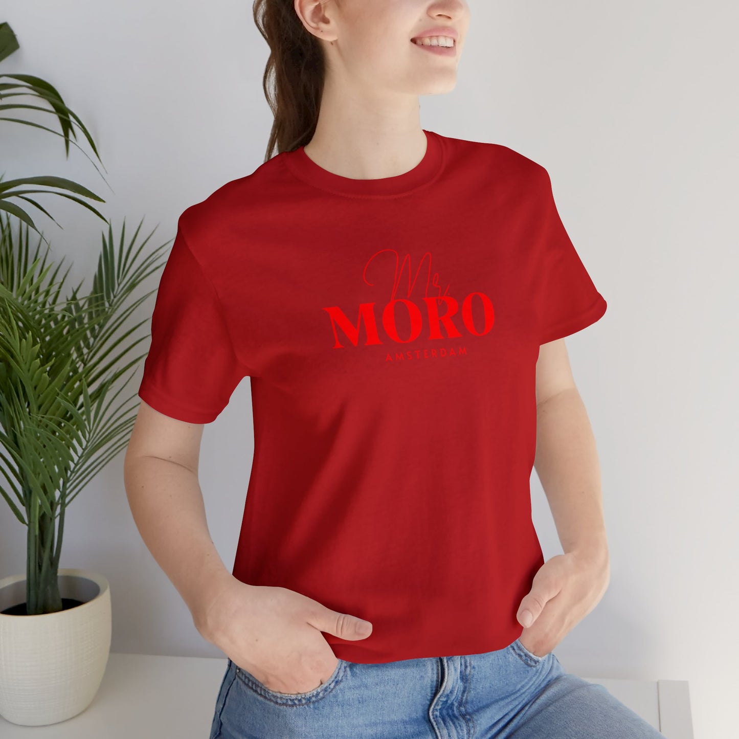 Mr.Moro Amsterdam T-shirt Red