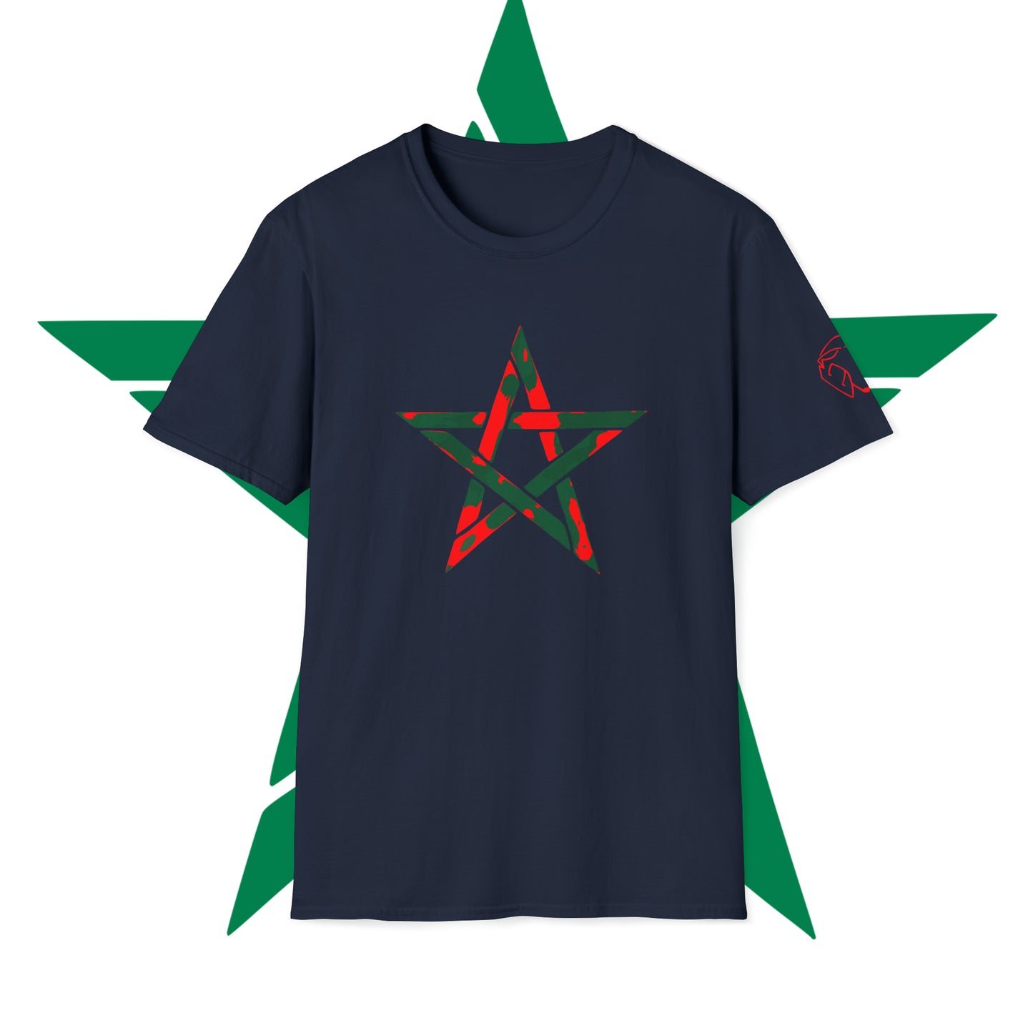 Moroccan Star Green/Red