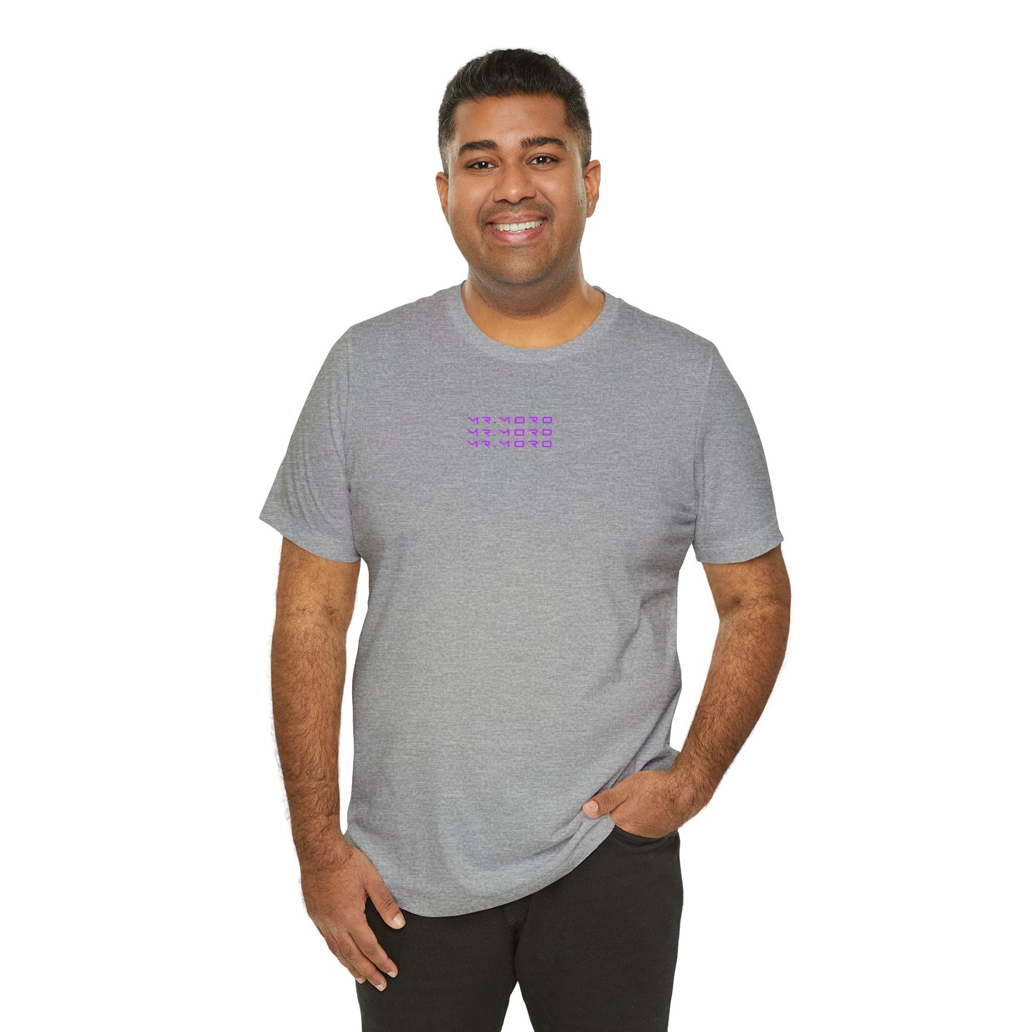 Mr.Moro Tripple  T-shirt Purple