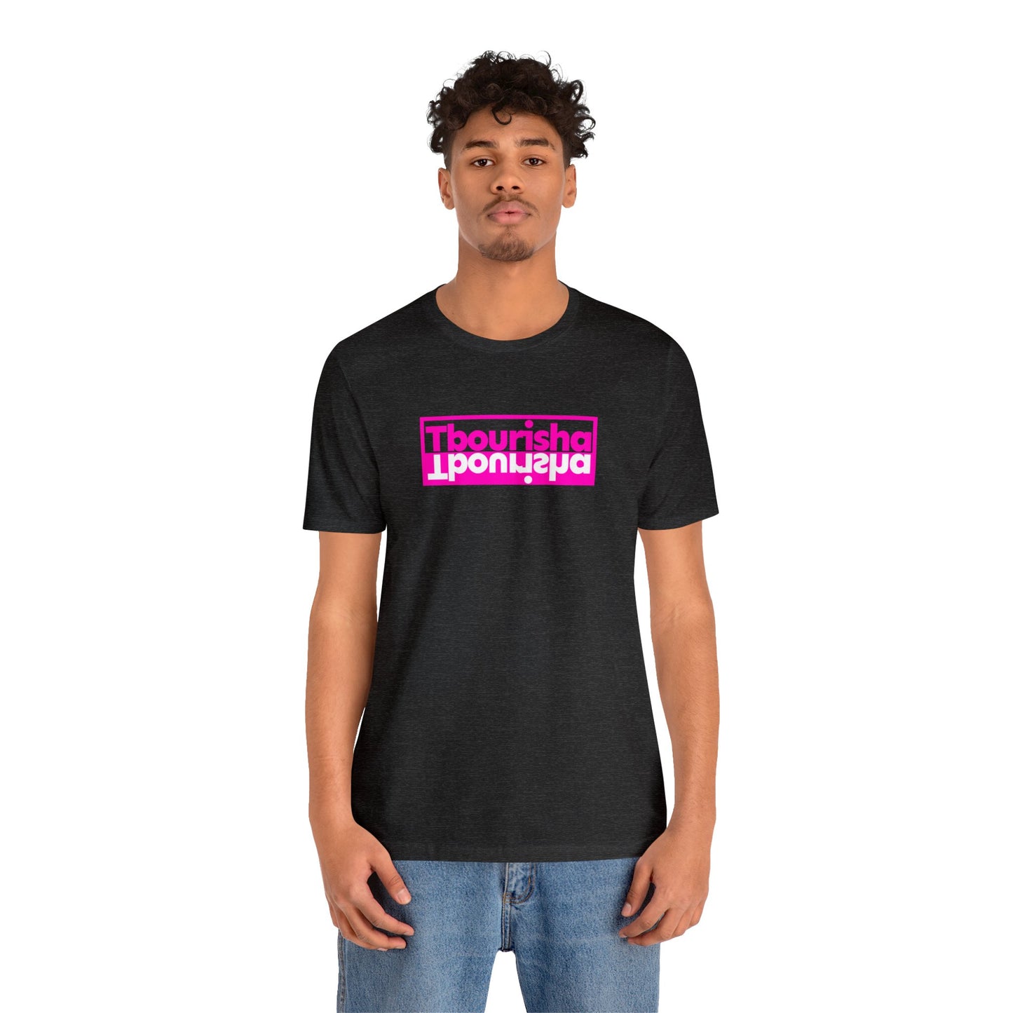 Tbourisha T-shirt Pink/White