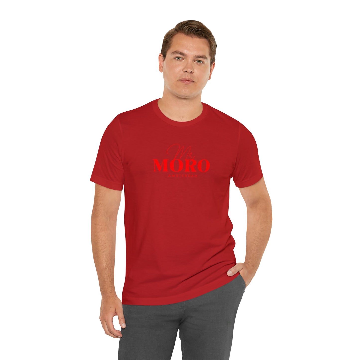 Mr.Moro Amsterdam T-shirt Red