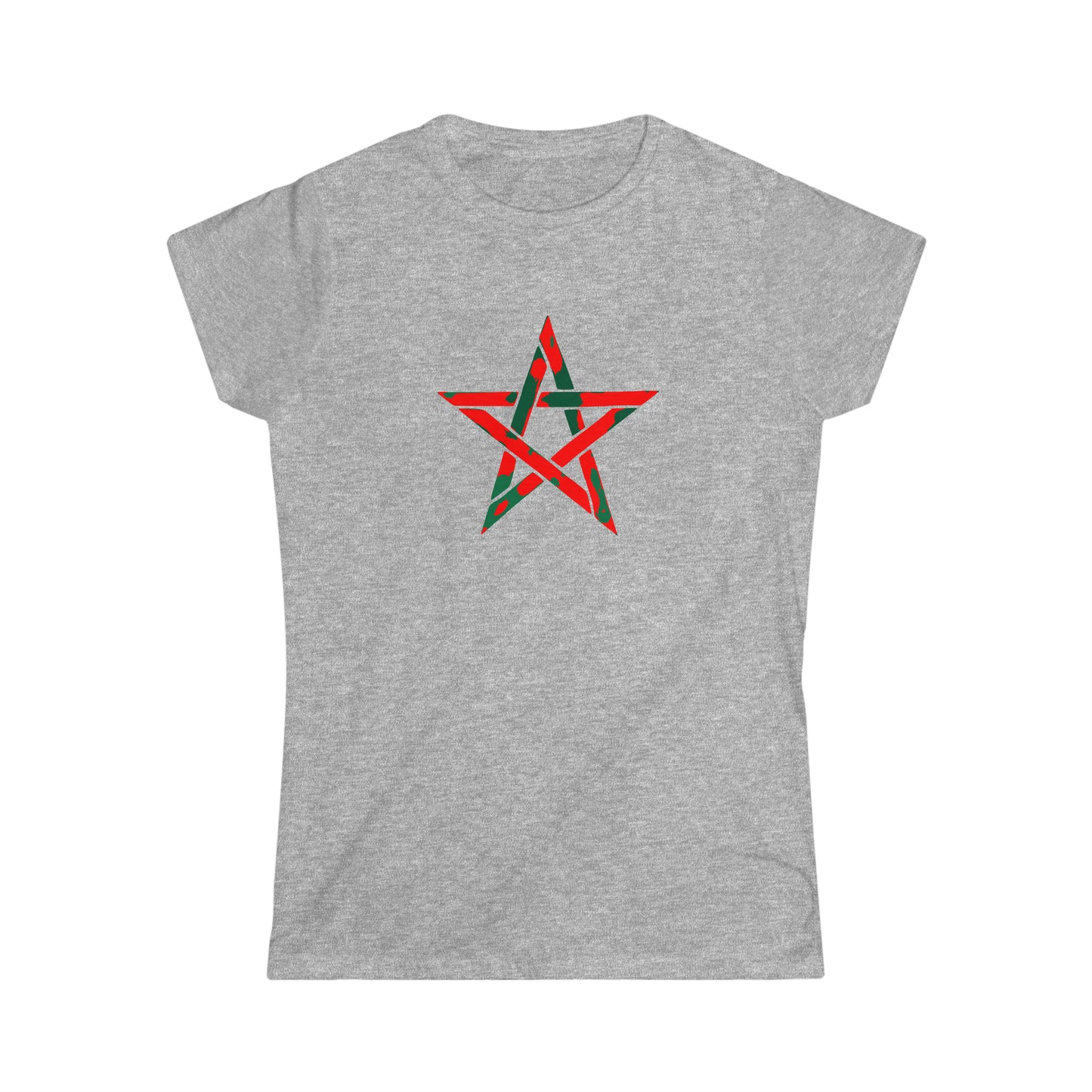 Women's Moroccan Star Red/Green
