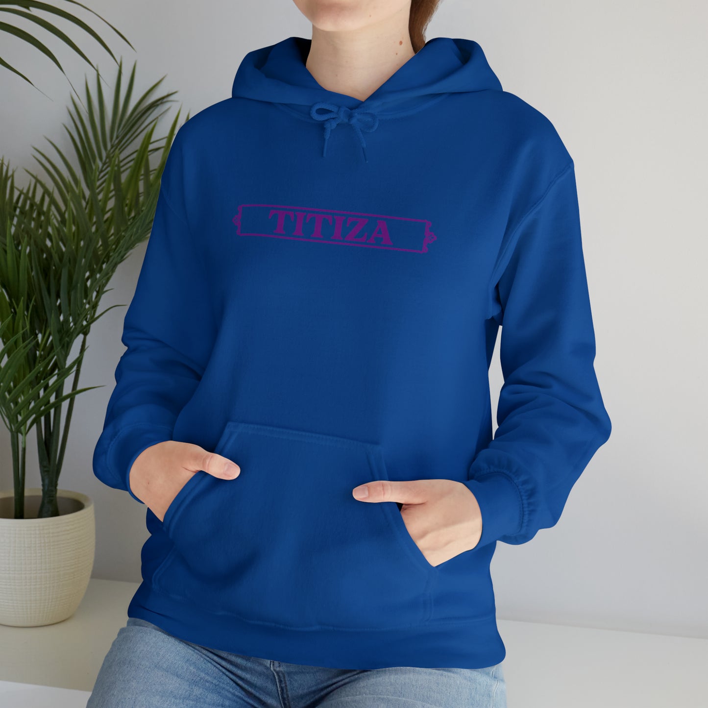 Woman's Hoodie Titza Purple