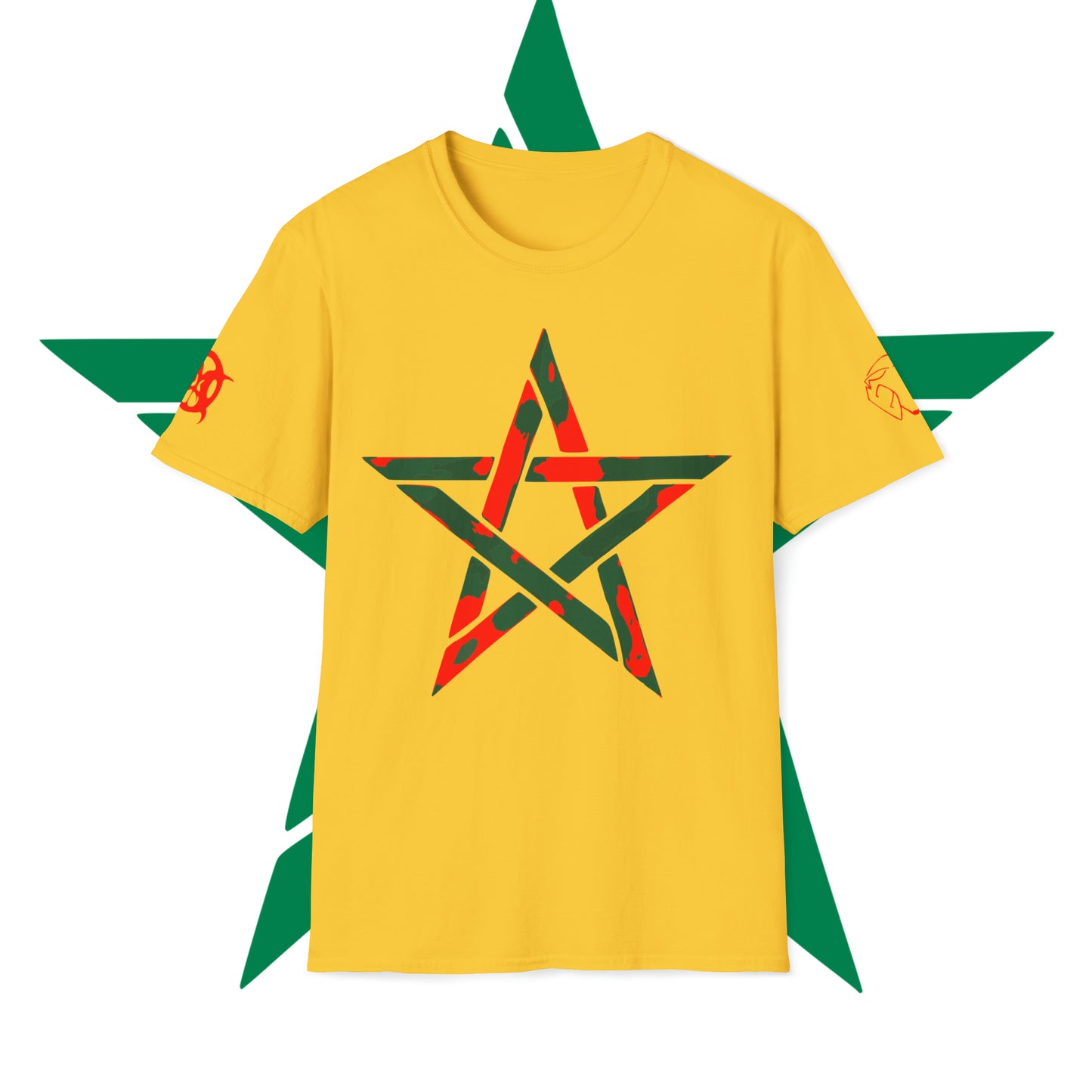 Giant Moroccan Star Green/Red