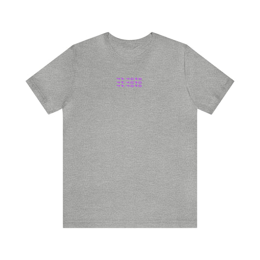 Mr.Moro Tripple  T-shirt Purple