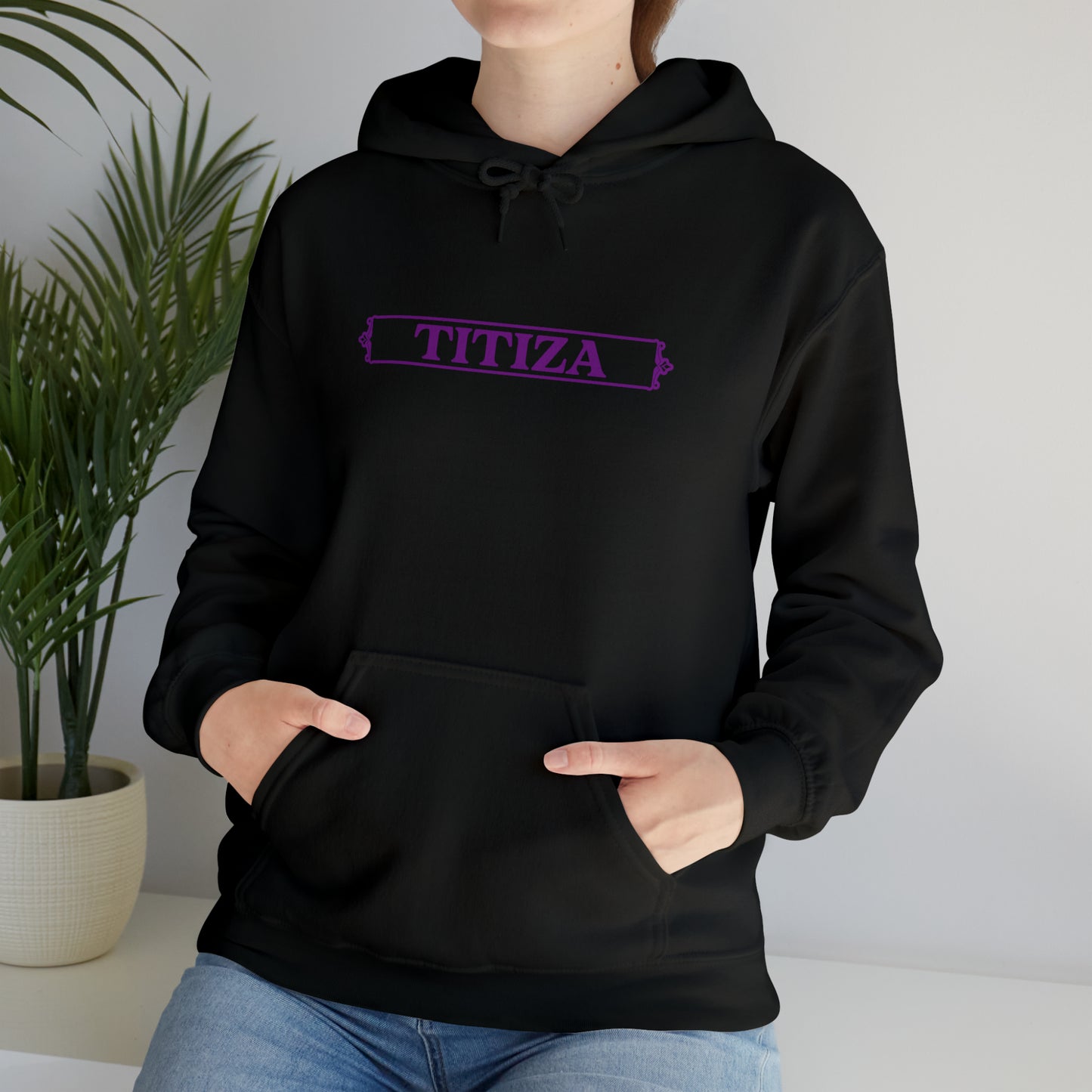 Woman's Hoodie Titza Purple
