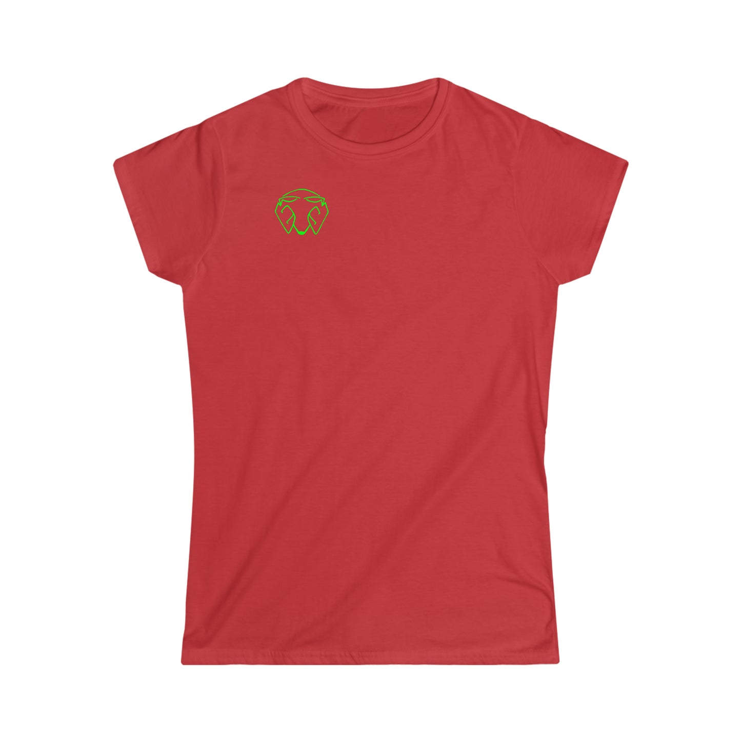 Women's Logo Right Chest Head Green