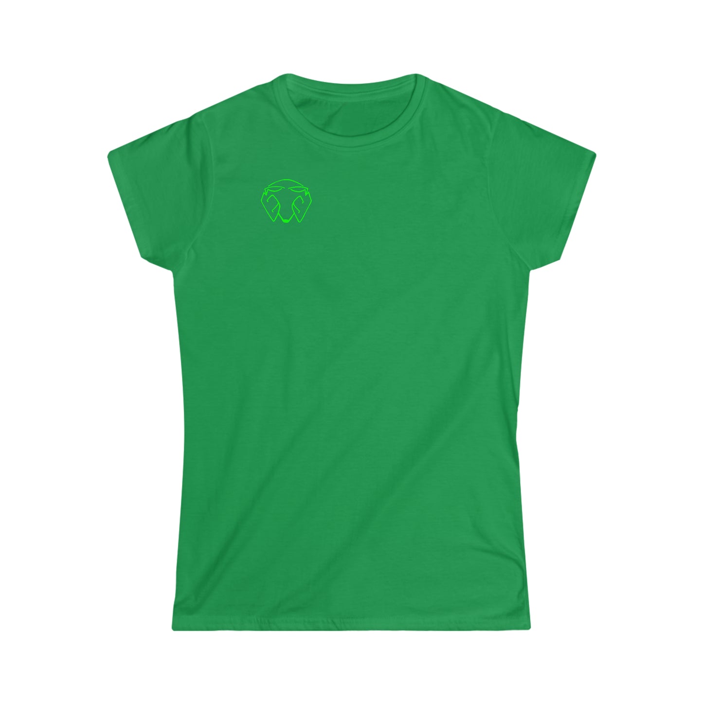 Women's Logo Right Chest Head Green