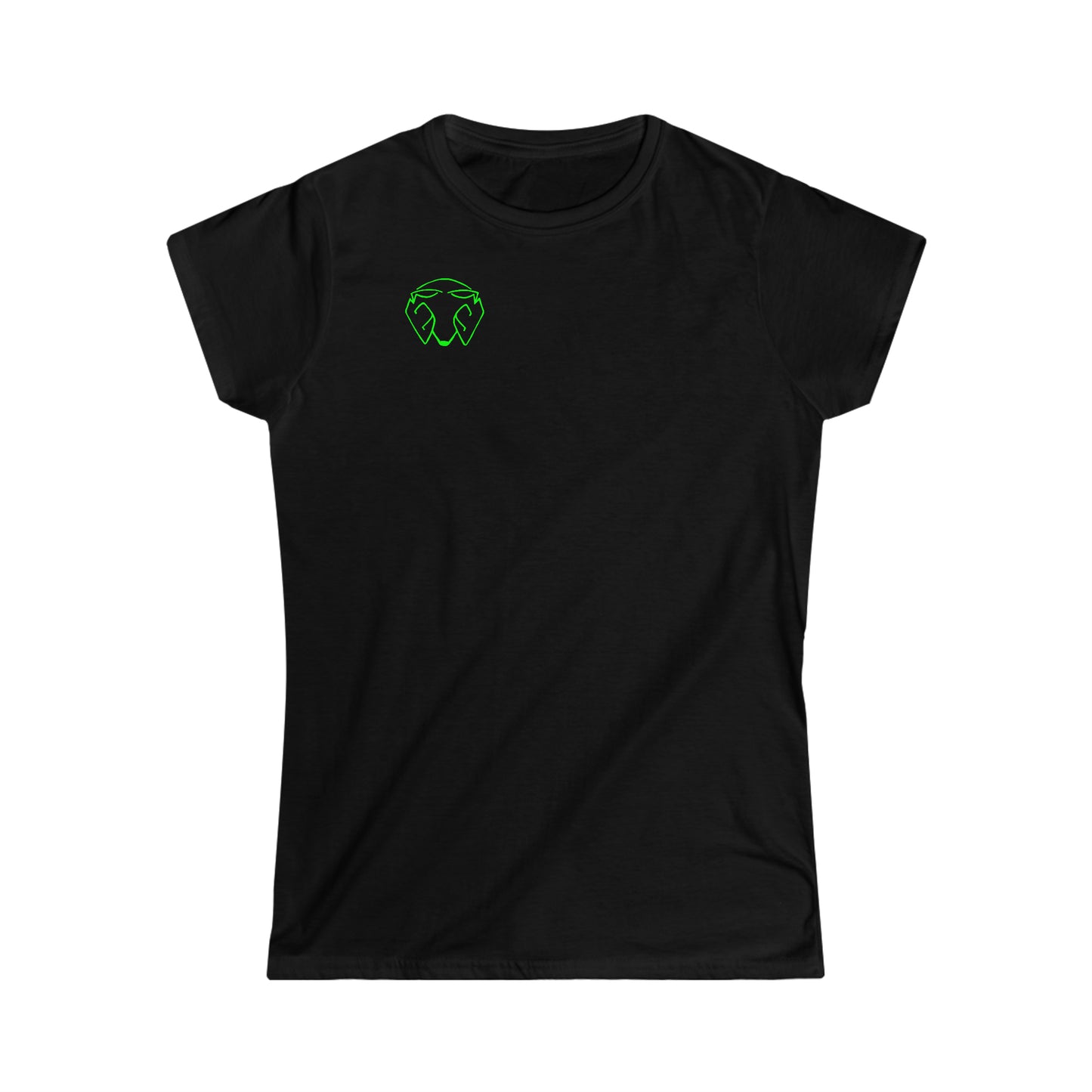 Women's Logo Right Chest Head Green