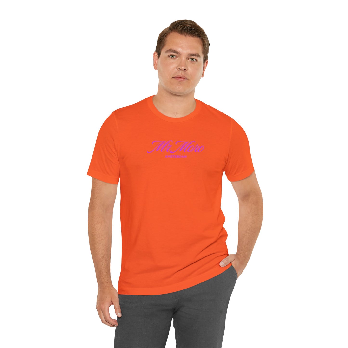 Mr.Moro Amsterdam Classic T-shirt Purple