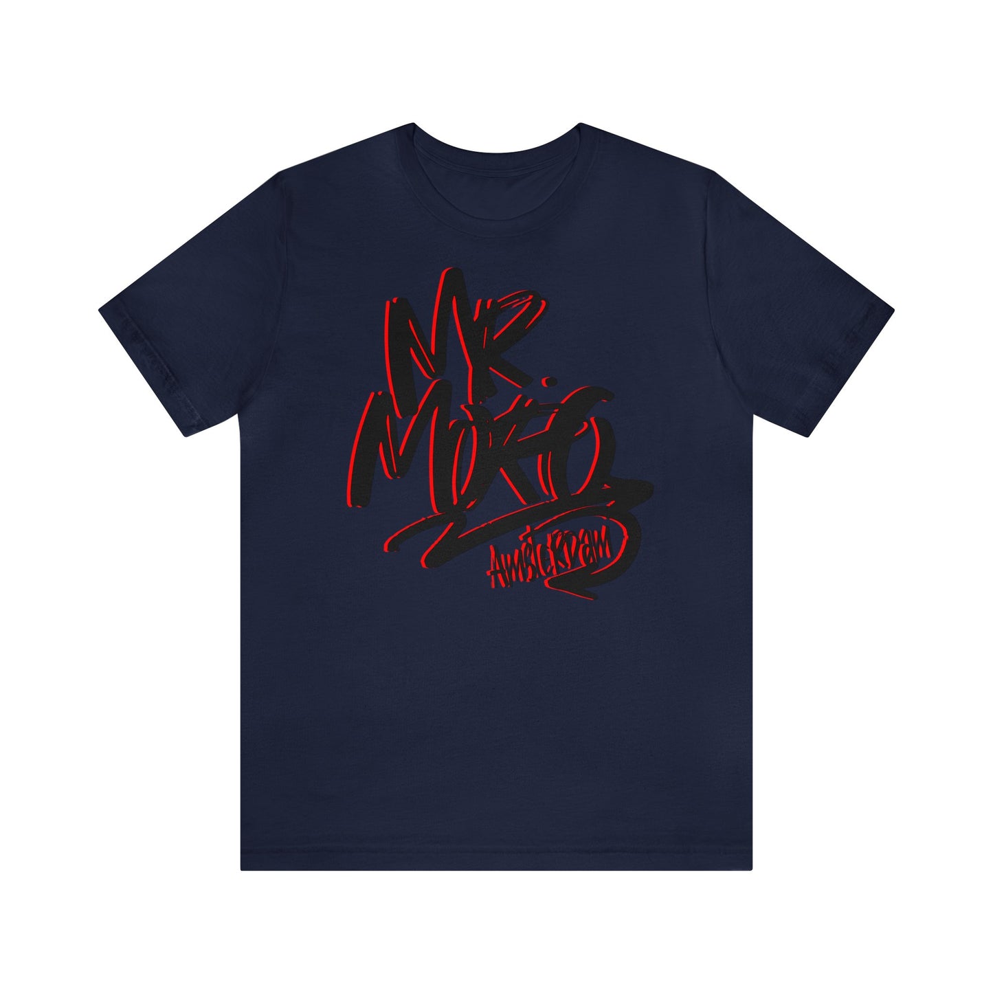 Mr.Moro Graffiti T-shirt Red/Black