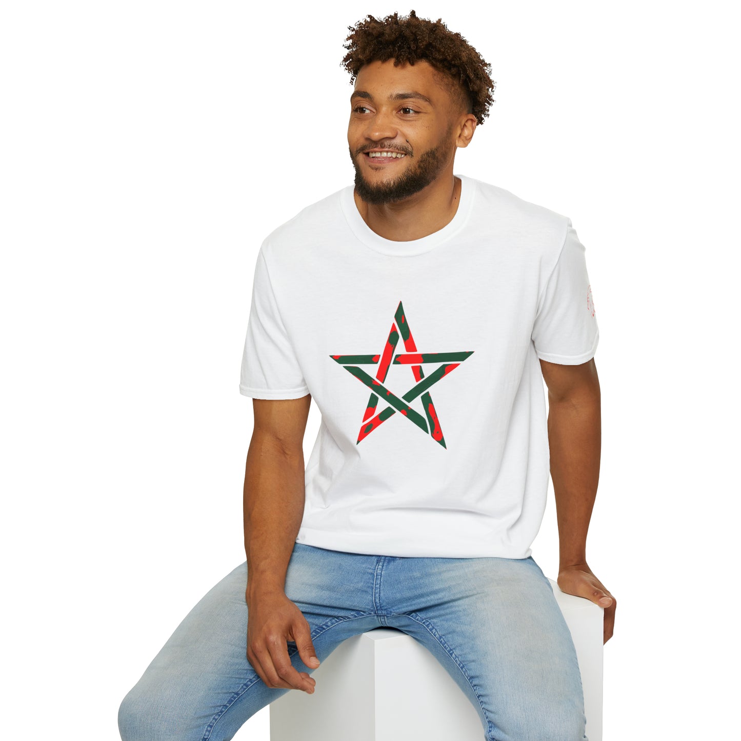 Moroccan Star Green/Red