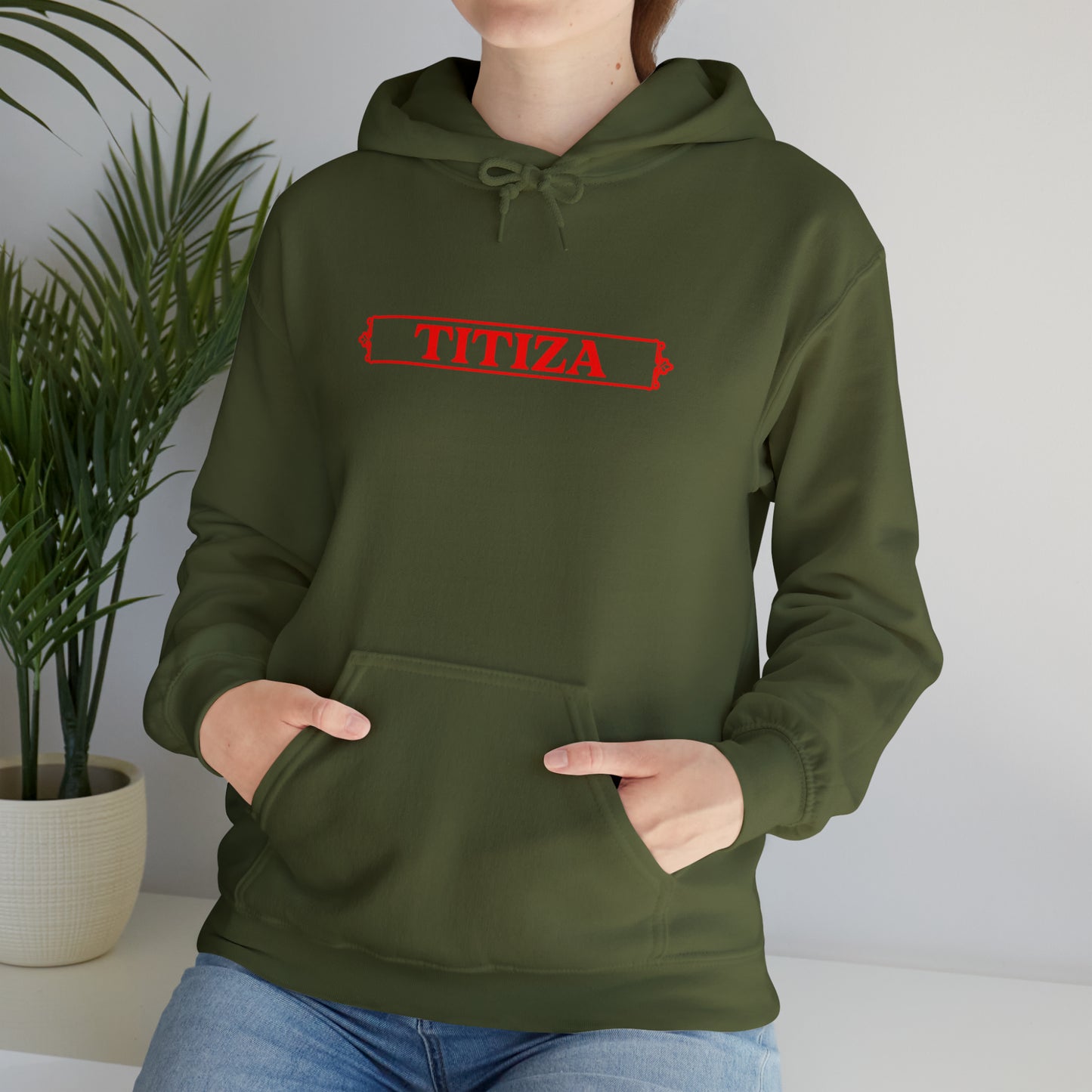 Woman's Hoodie Titza Red
