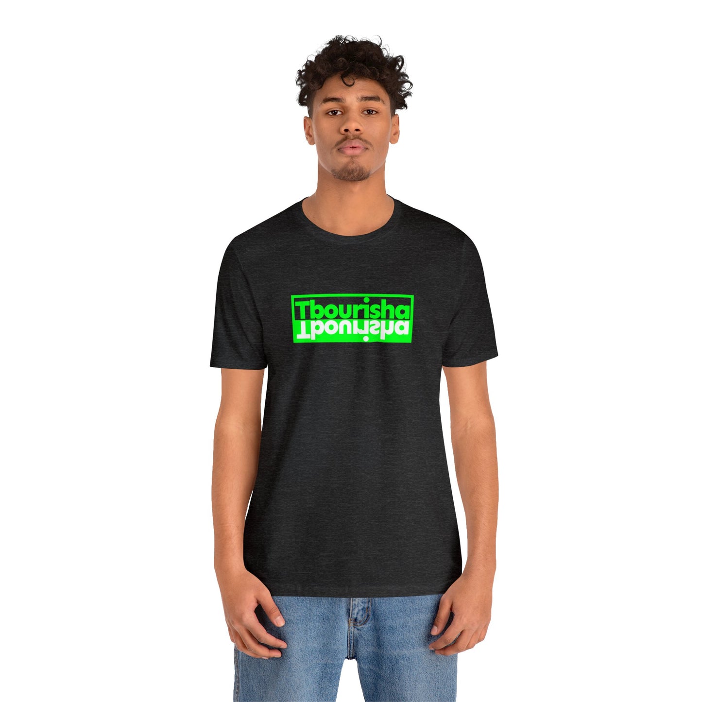 Tbourisha T-shirt Green/White