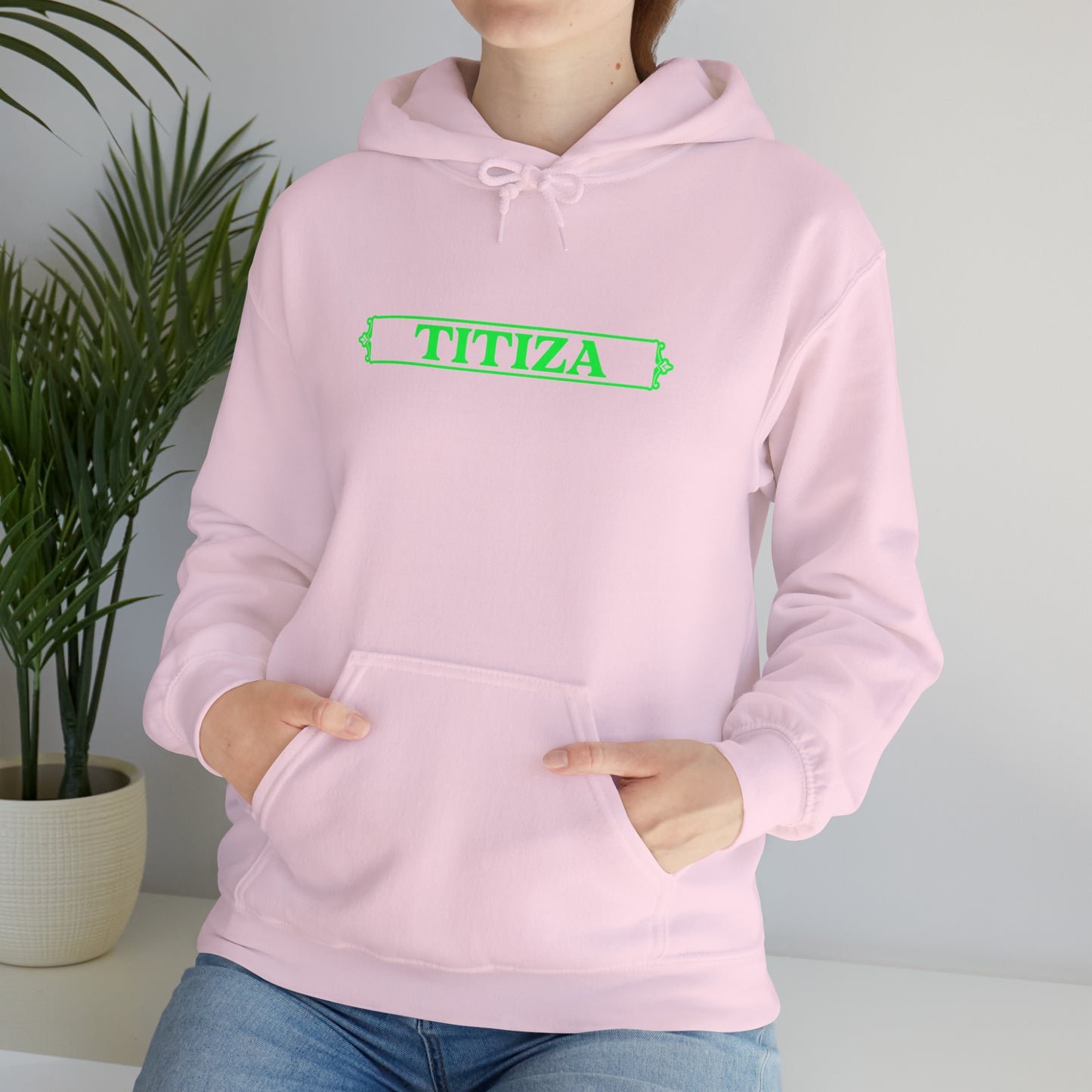 Woman's Hoodie Titza Green