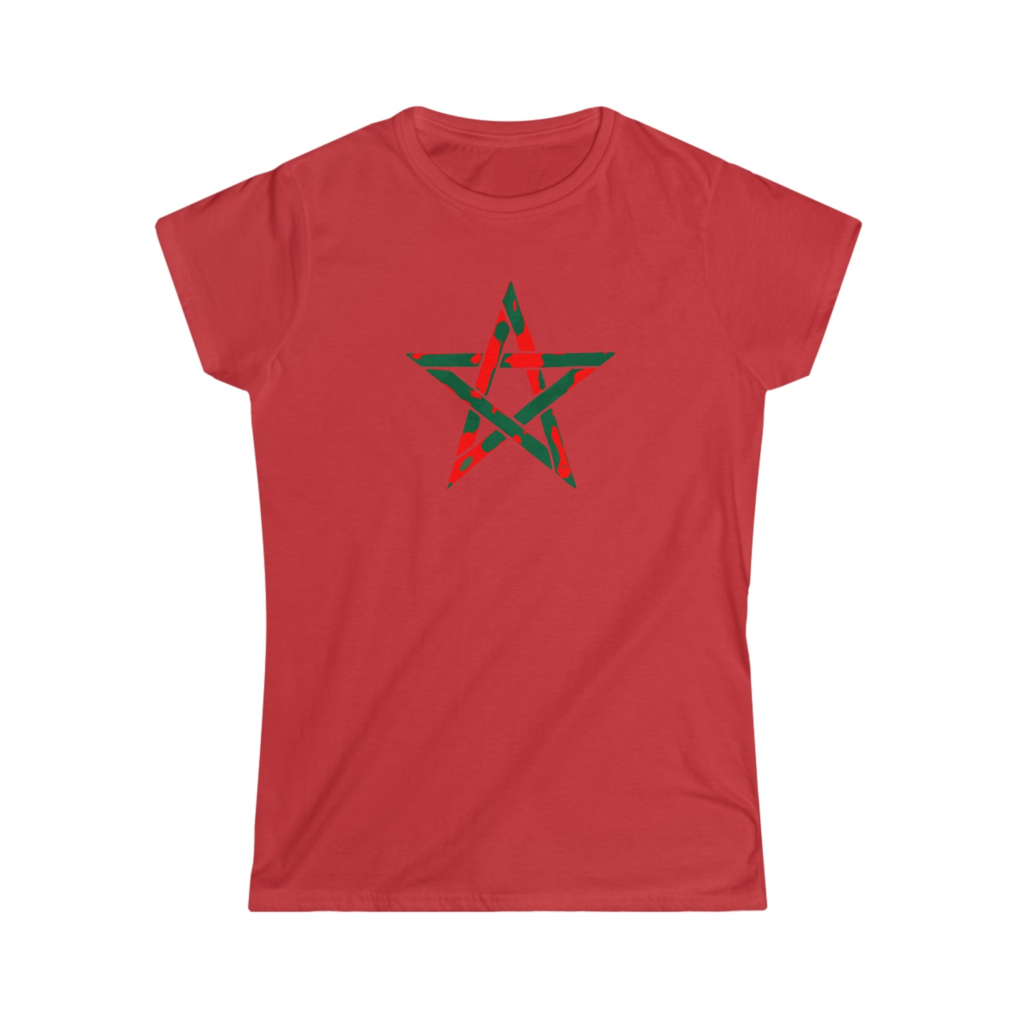 Women's Moroccan Star Green/Red