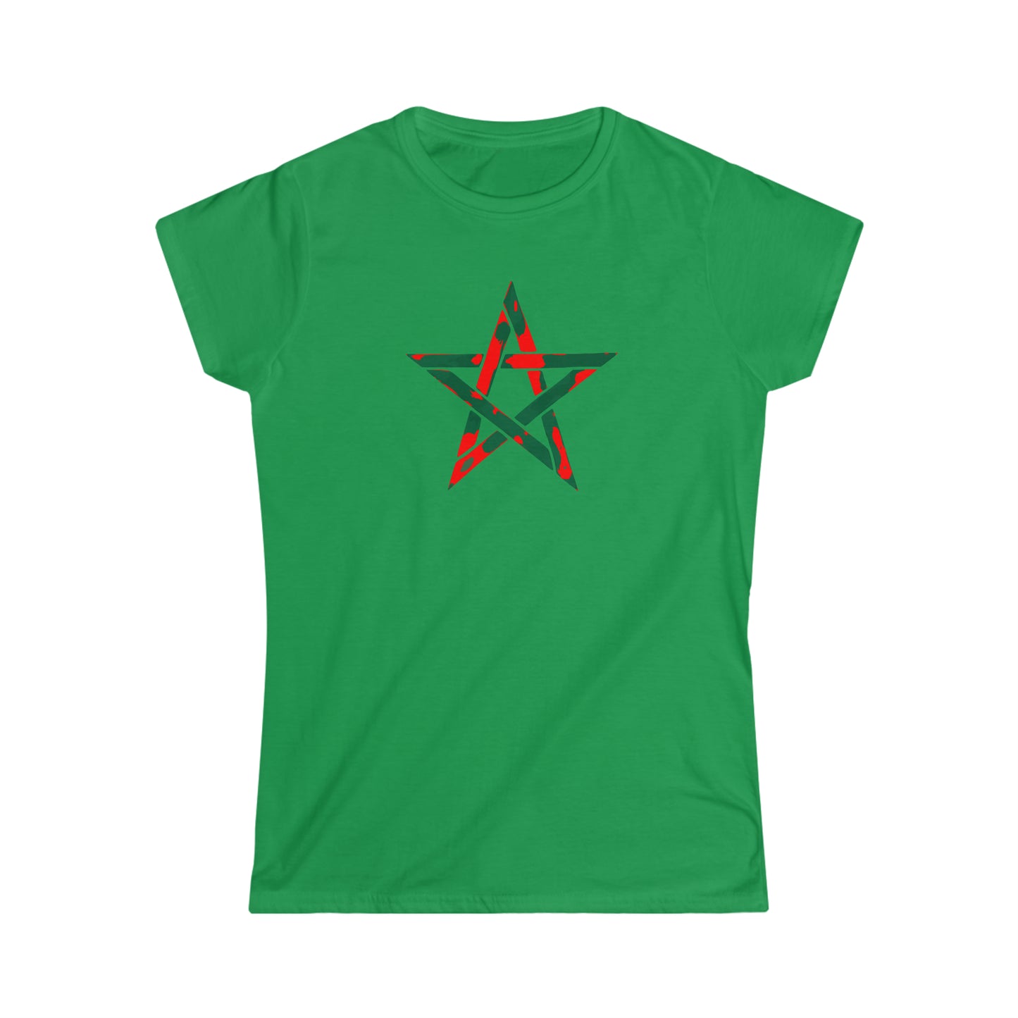 Women's Moroccan Star Green/Red
