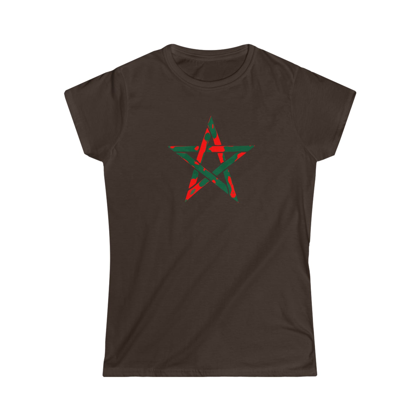Women's Moroccan Star Green/Red