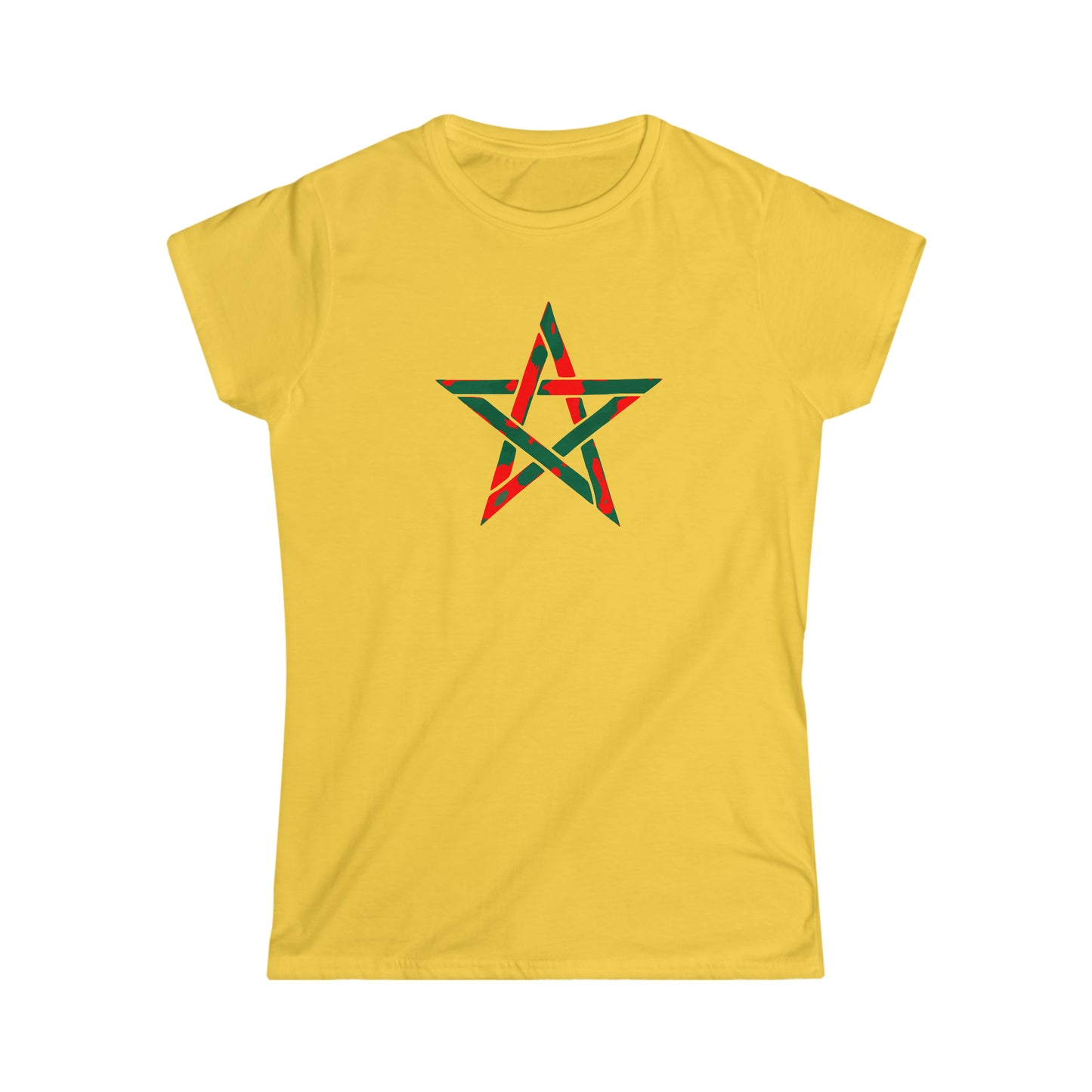 Women's Moroccan Star Green/Red