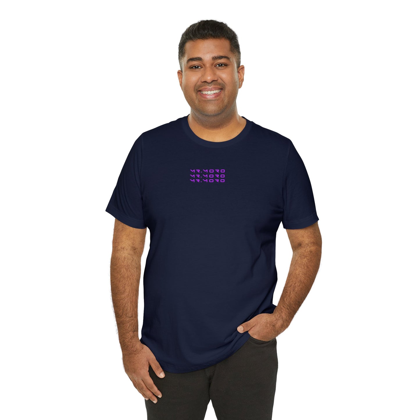 Mr.Moro Tripple  T-shirt Purple