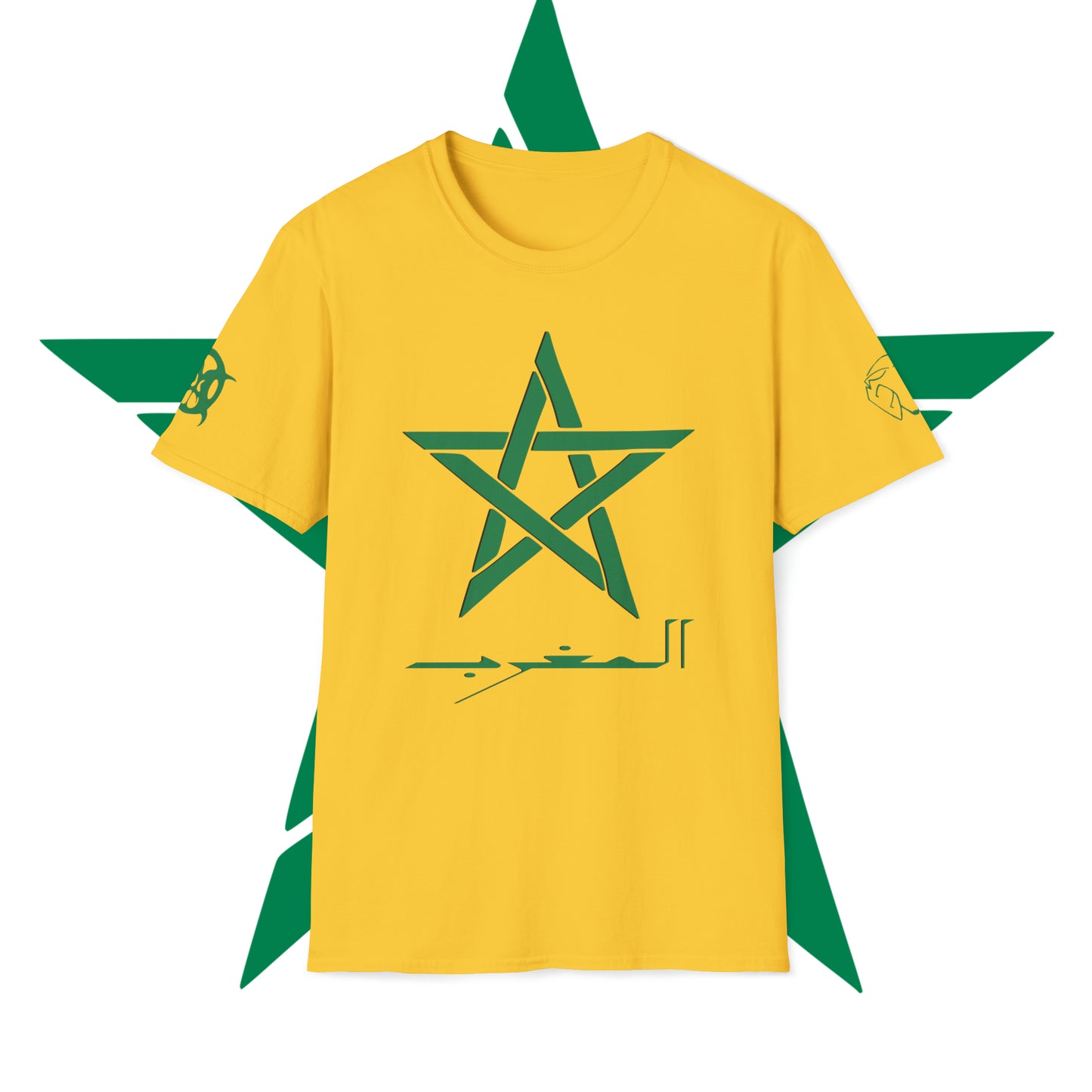 Arabic Moroccan Star Green
