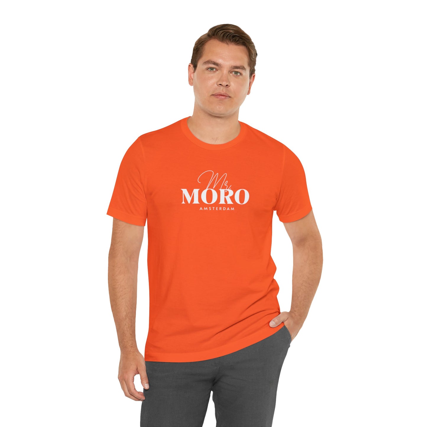 Mr.Moro Amsterdam T-shirt White