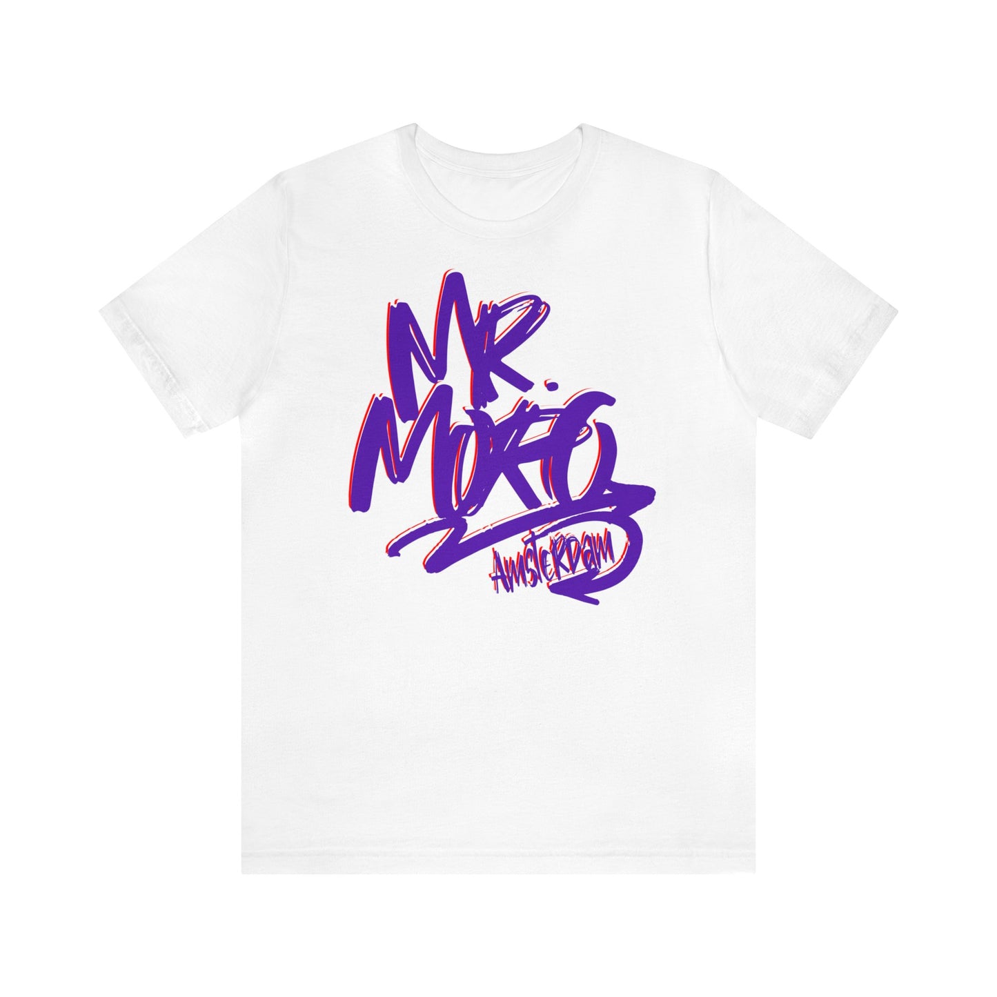Mr.Moro Graffiti T-shirt Purple