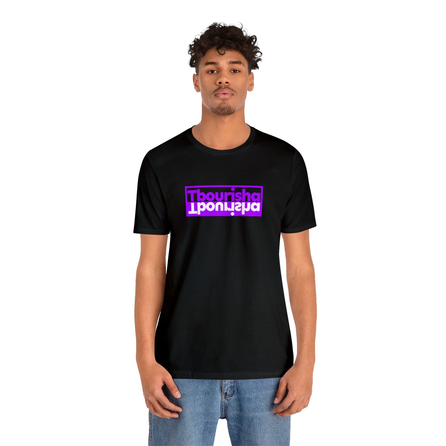 Tbourisha T-shirt Purple/White