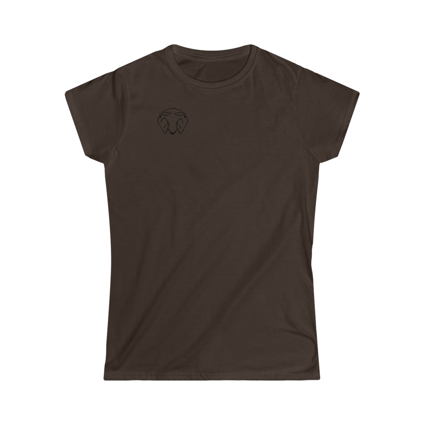 Women's Logo Right Chest Head Black