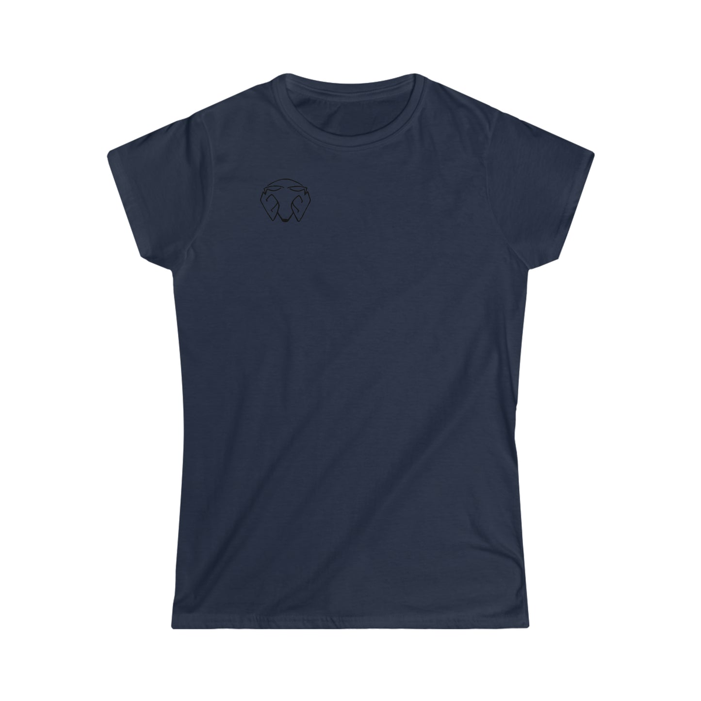 Women's Logo Right Chest Head Black