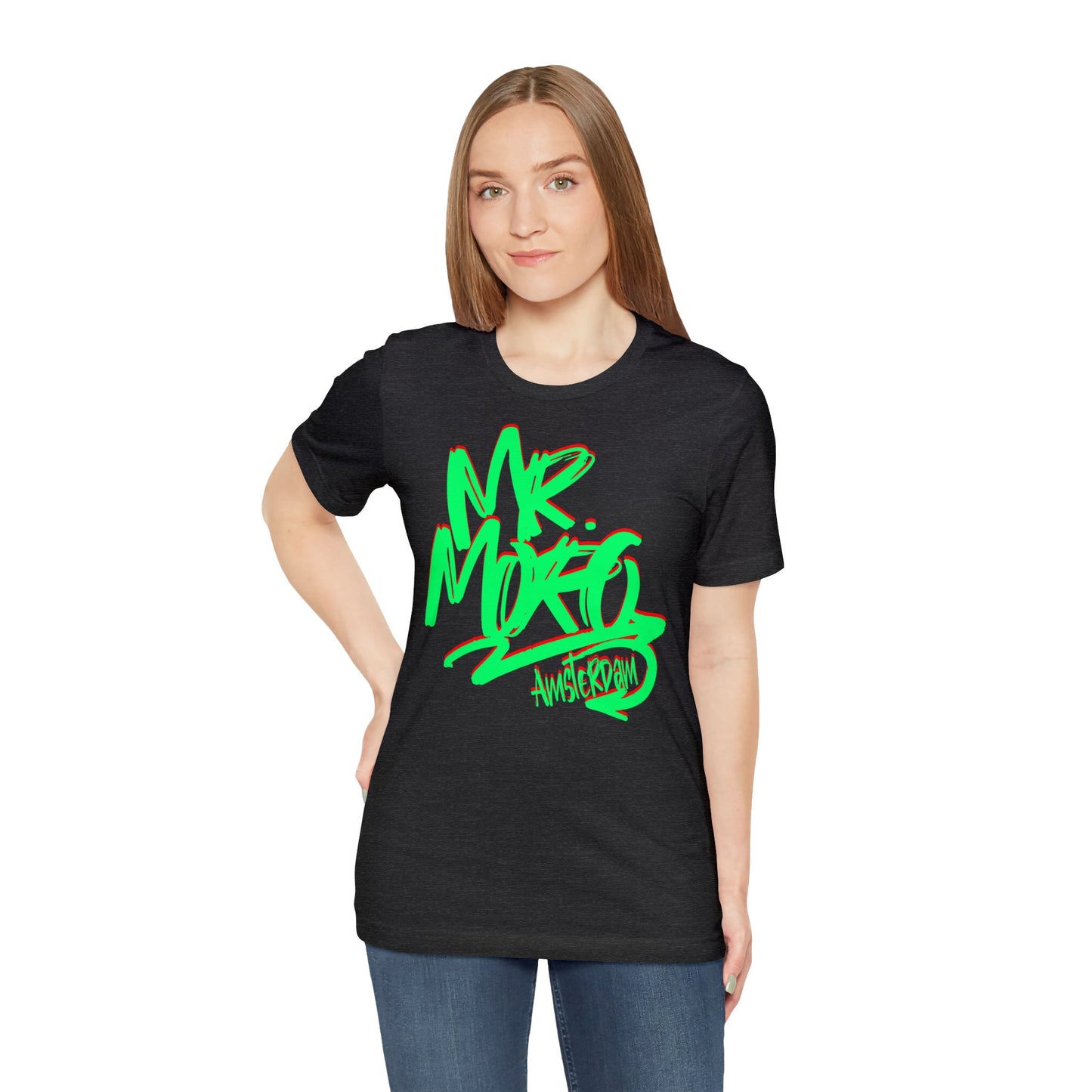 Mr.Moro Graffiti T-shirt Green/Red