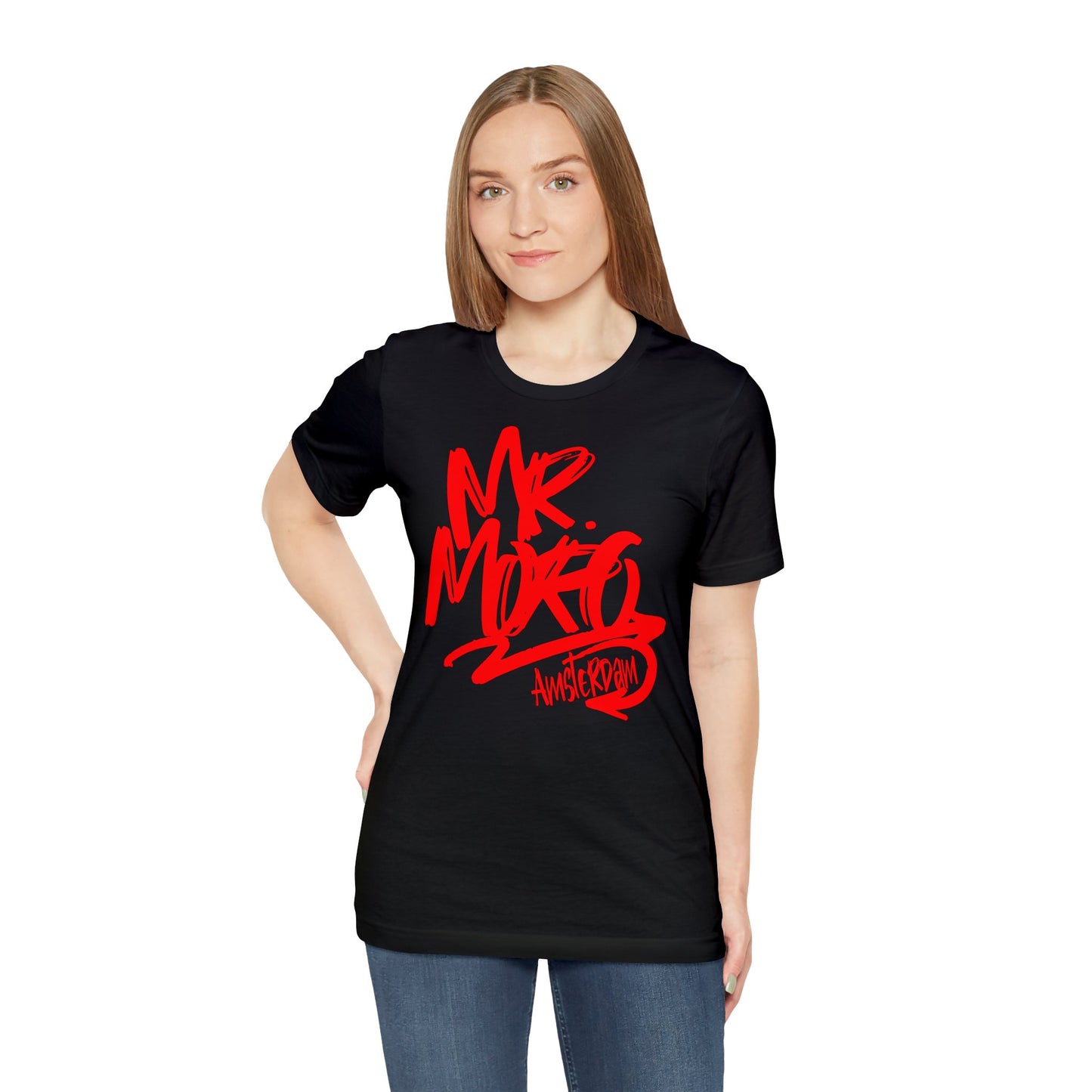 Mr.Moro Graffiti T-shirt Red/Black
