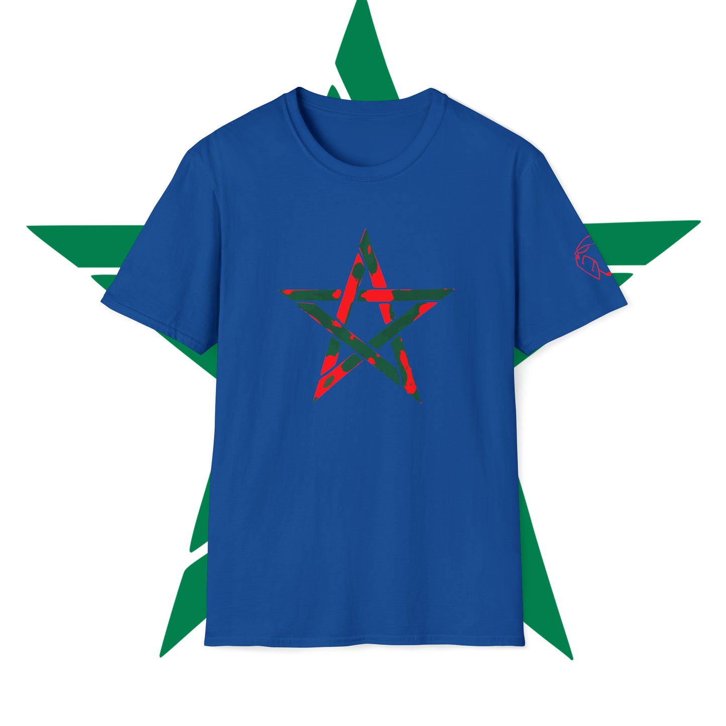 Moroccan Star Green/Red