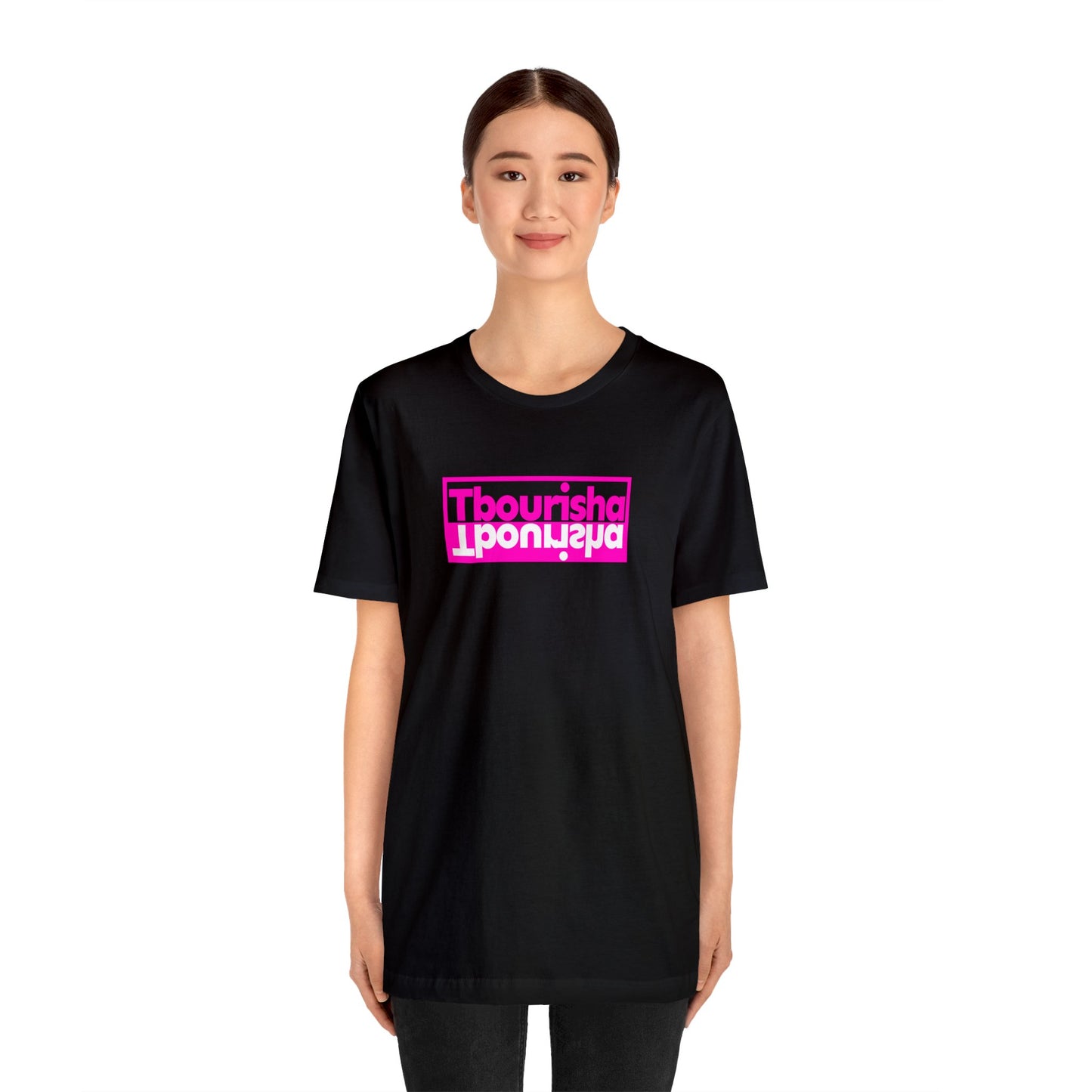 Tbourisha T-shirt Pink/White